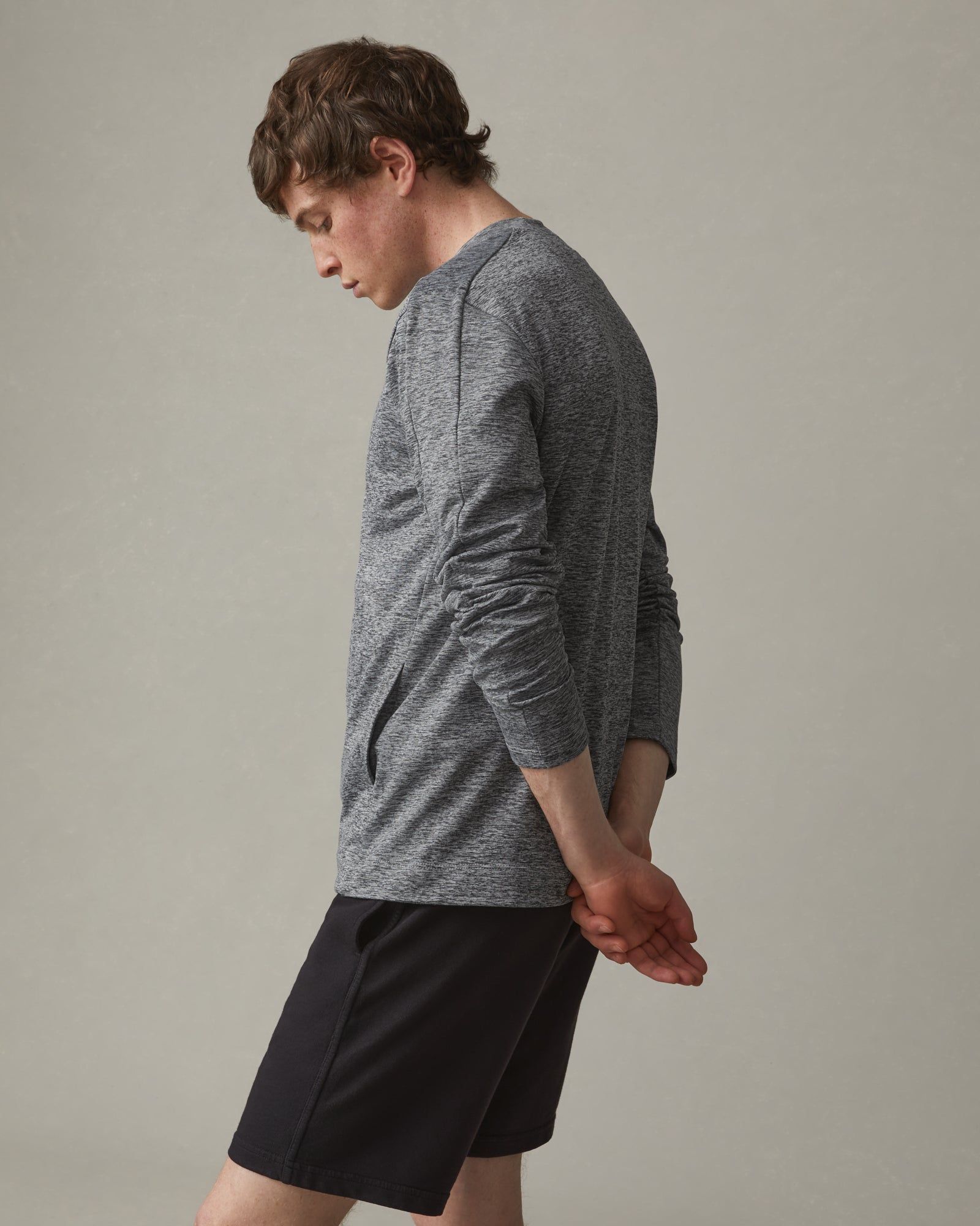 Aerial Lightweight Crew - Stone Heather sold by American Giant product image thumbnail 3