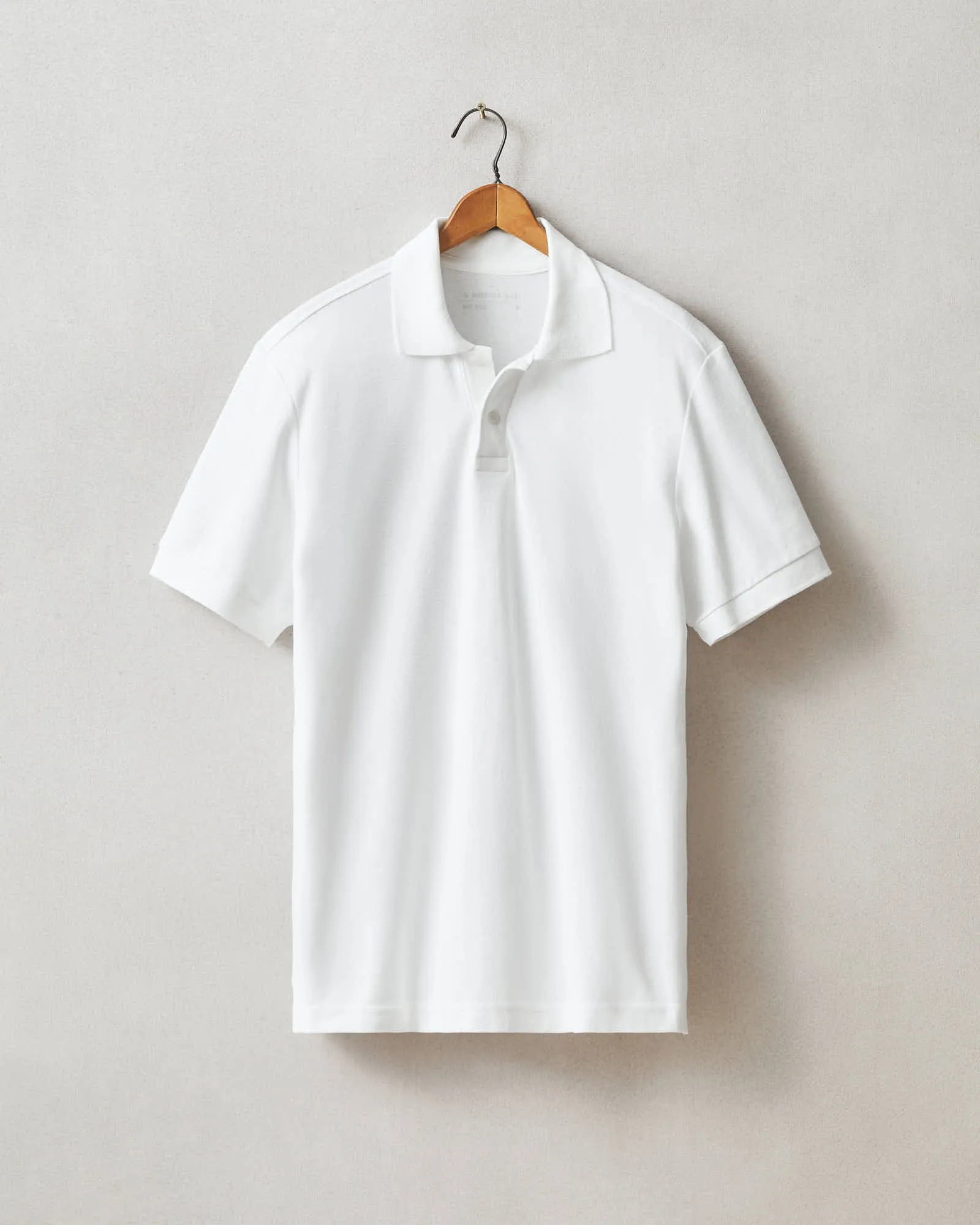 Men's Standard Polo - White sold by American Giant