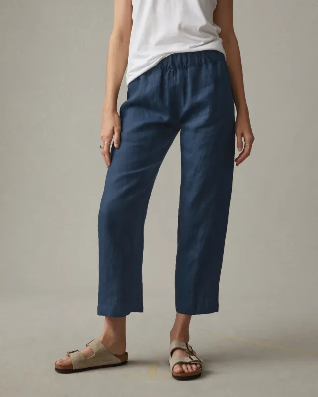 Easy Linen Pant - Nautical Blue sold by American Giant