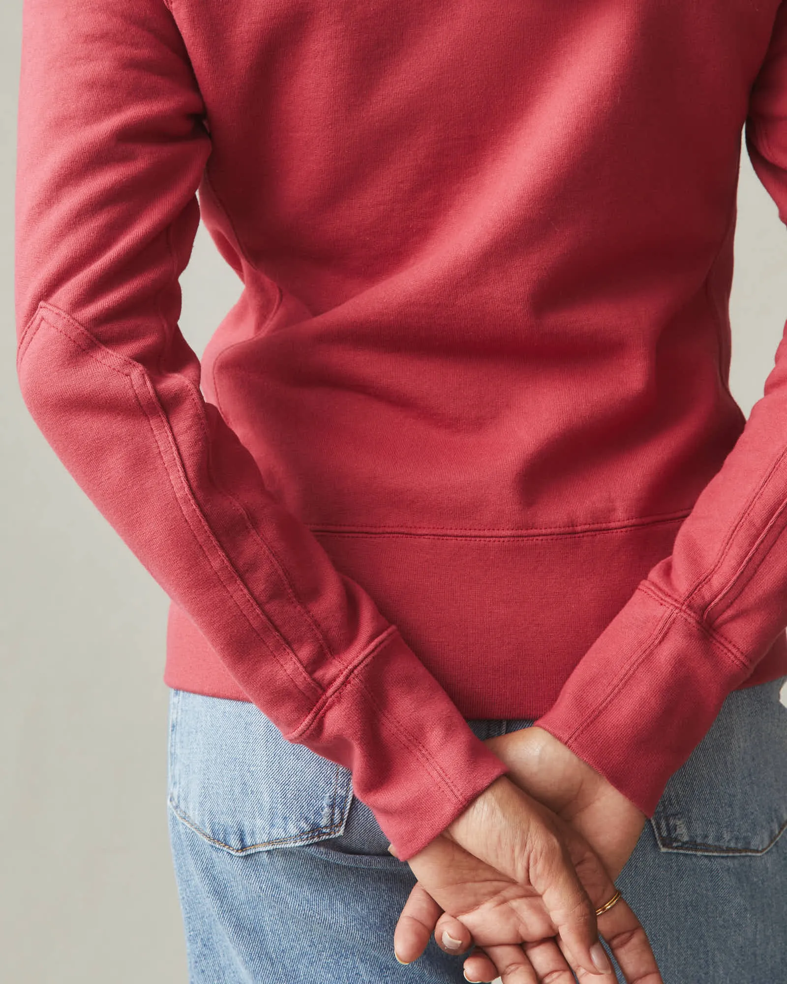 Classic Full Zip - Poppy sold by American Giant product image thumbnail 5