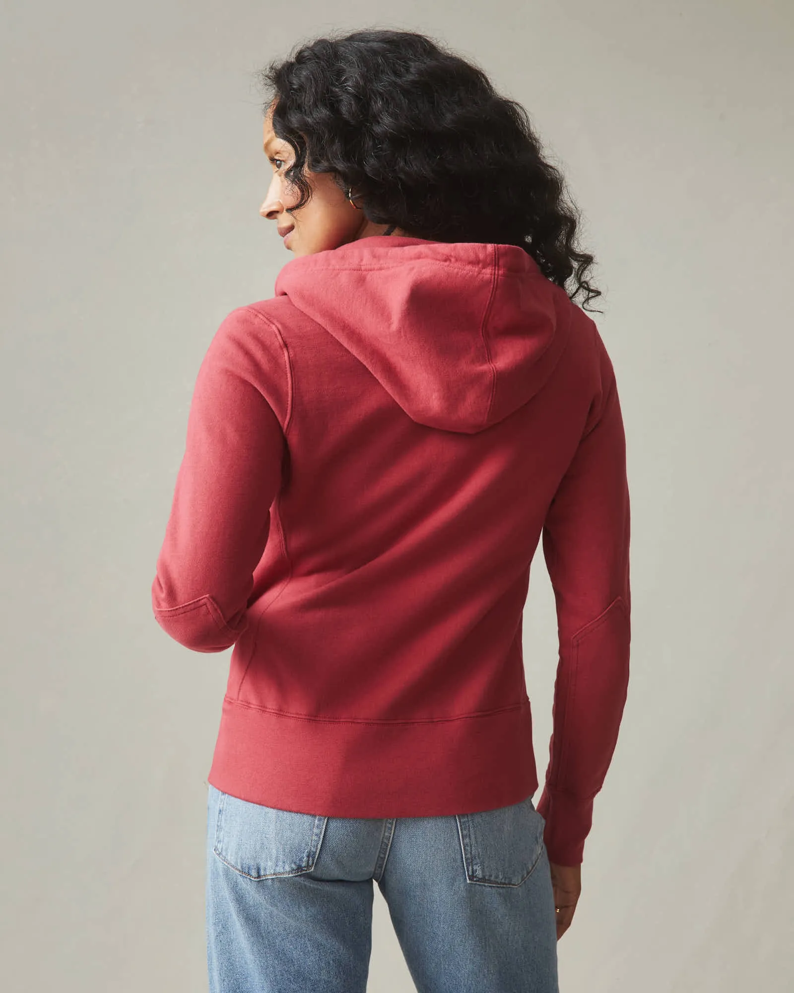 Classic Full Zip - Poppy sold by American Giant product image thumbnail 4