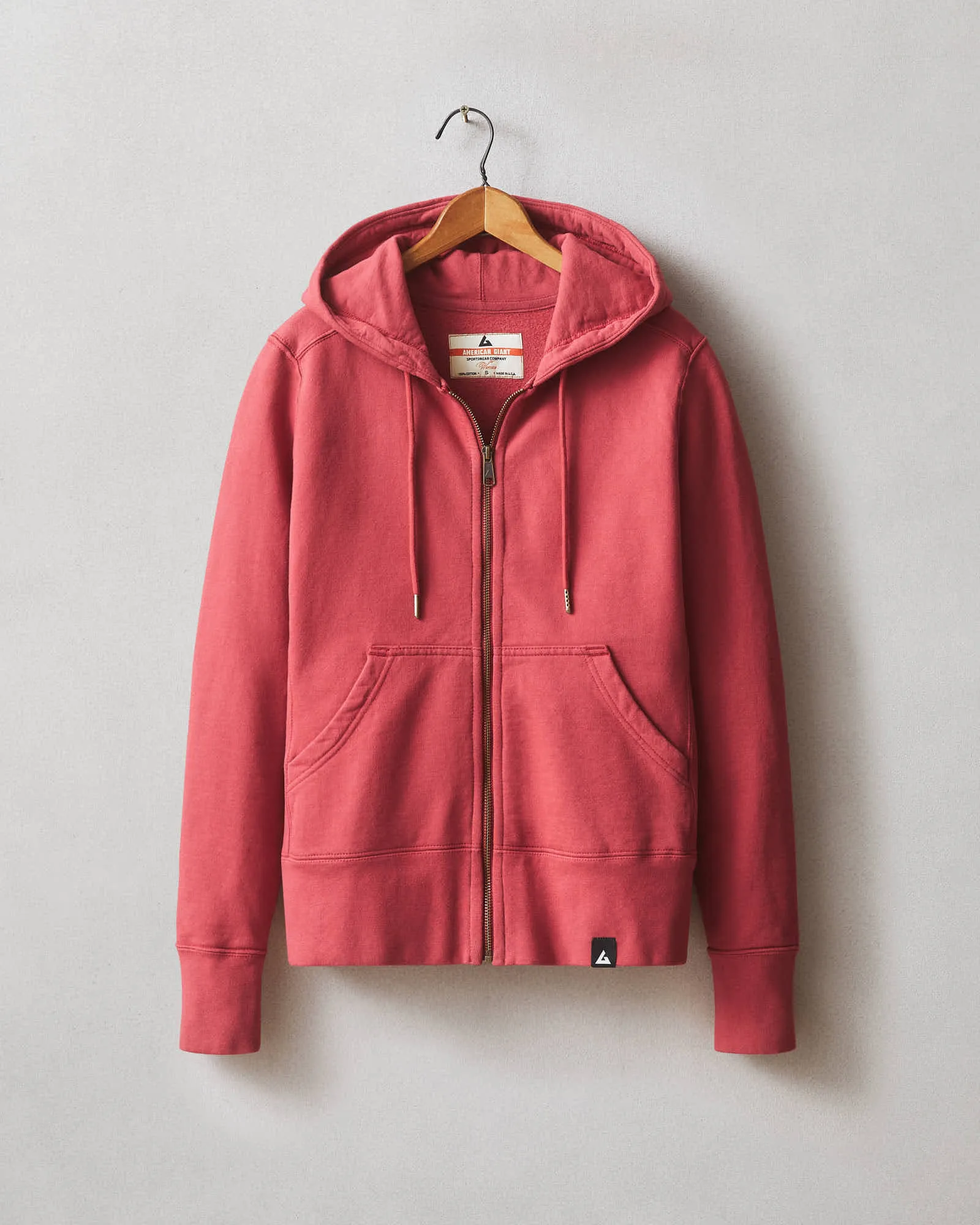 Classic Full Zip - Poppy sold by American Giant