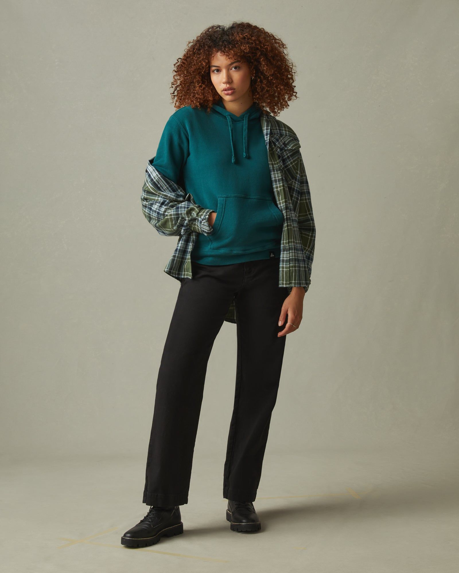 American Midweight Pullover - Juniper sold by American Giant product image thumbnail 4