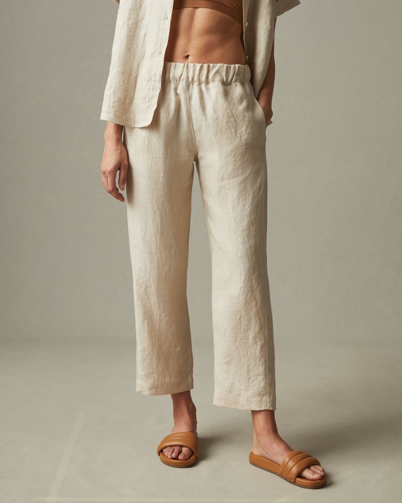 Easy Linen Pant - Cotton sold by American Giant