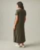 Women's Flex Maxi Dress - Olive sold by American Giant
