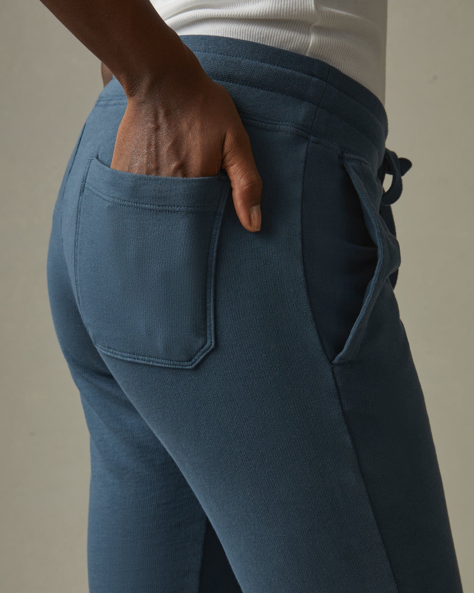 Lightweight Cotton Jogger - Winter Sky sold by American Giant product image thumbnail 4