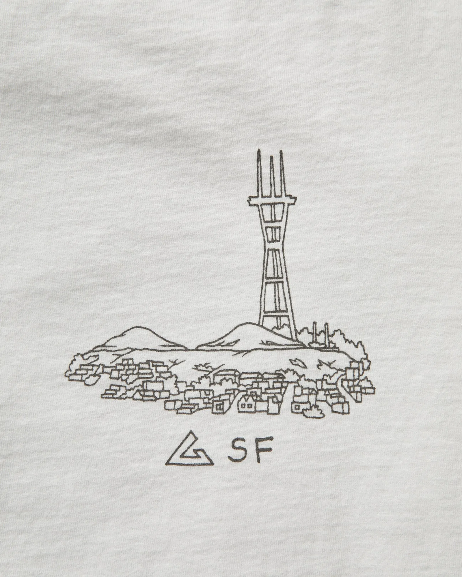 Men's City Tee - San Francisco sold by American Giant product image thumbnail 2
