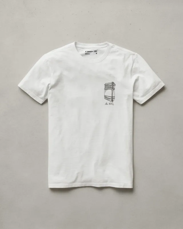 Men's City Tee - New York made by American Giant