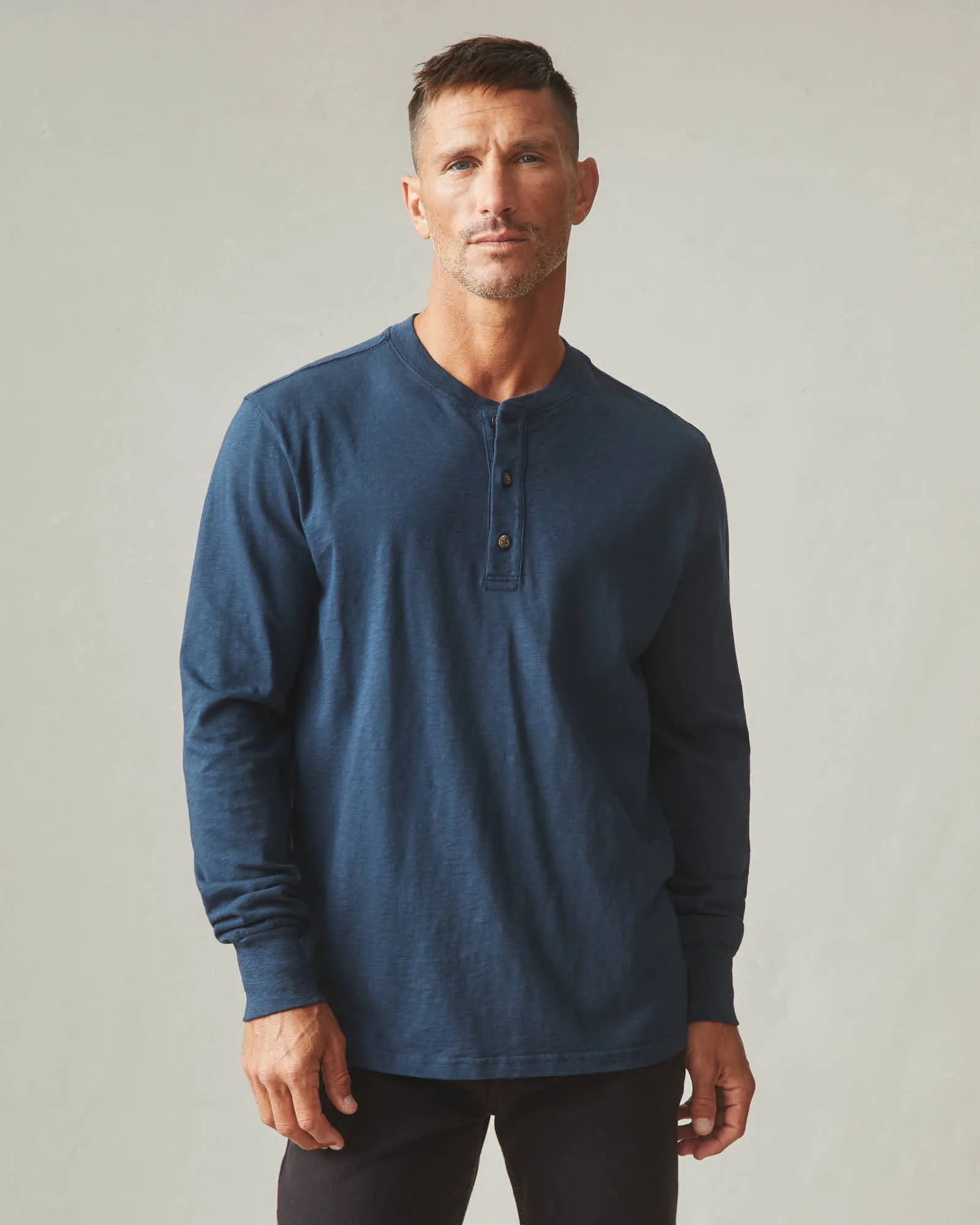 Men's Premium Slub Long Sleeve Henley - Spellbound sold by American Giant product image thumbnail 2