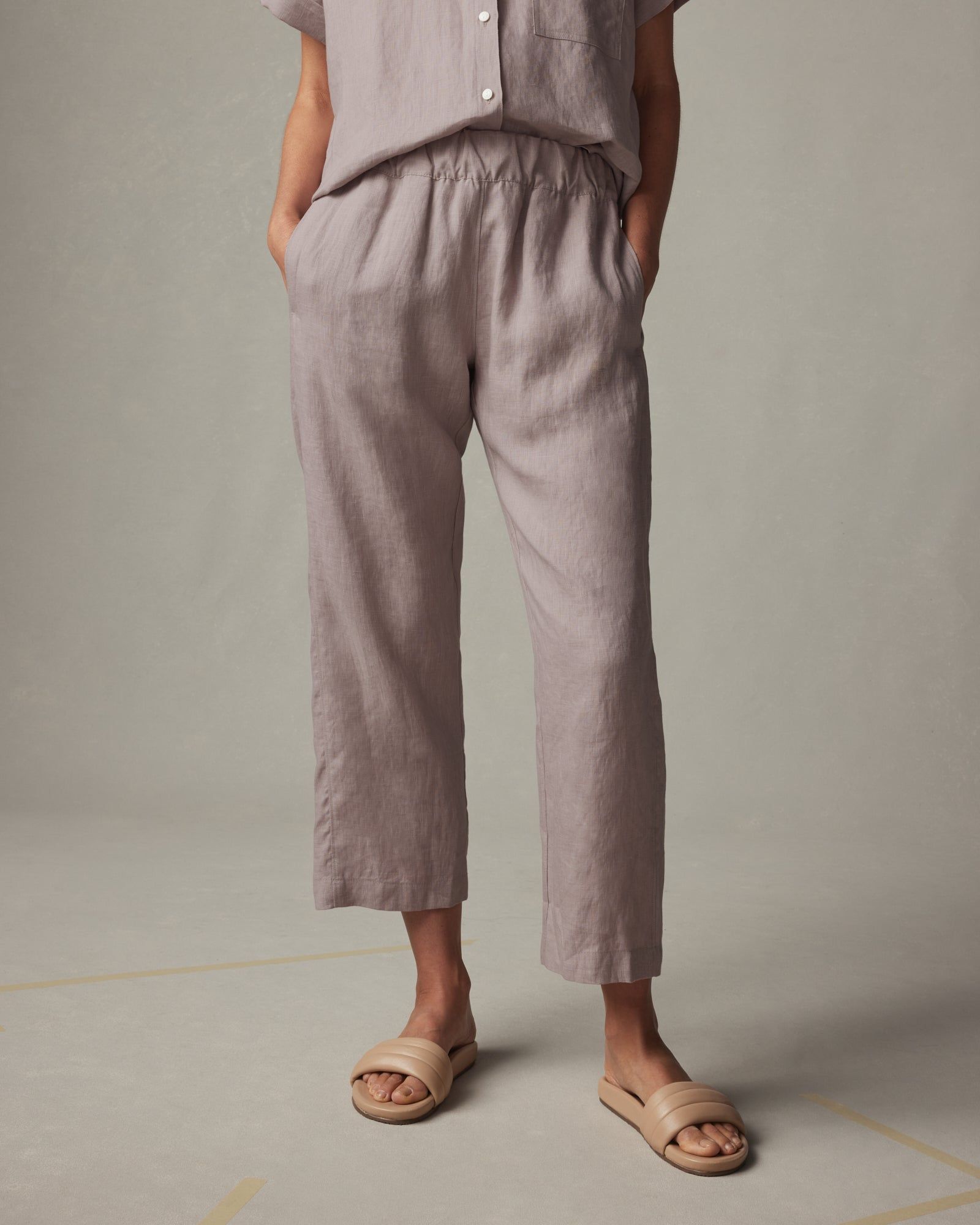 Easy Linen Pant - Sunset sold by American Giant