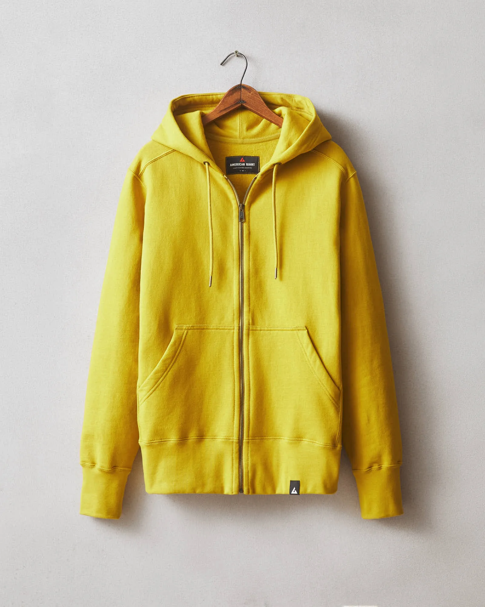 Men's Classic Full Zip - Golden Palm sold by American Giant