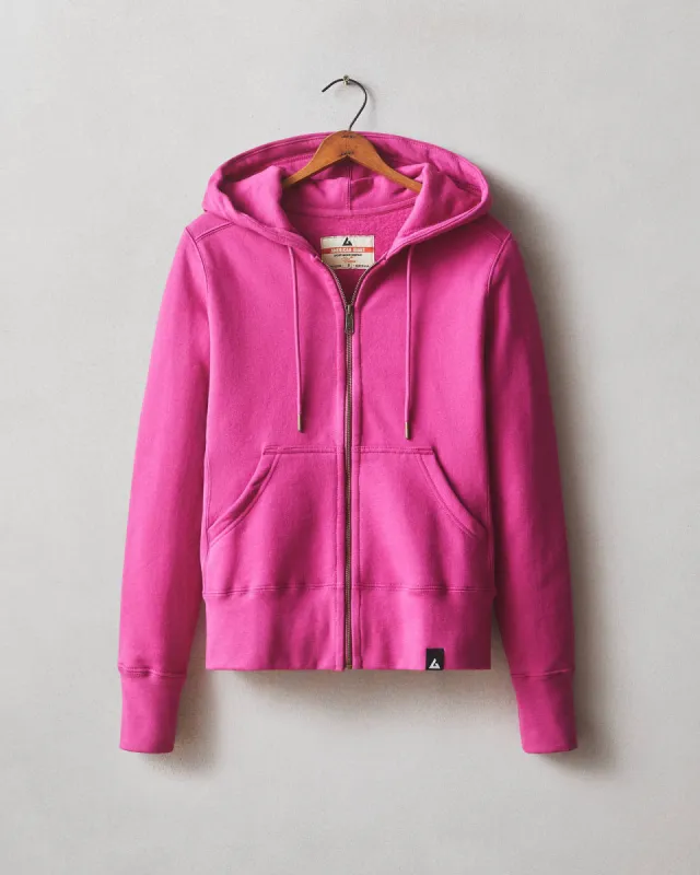 Classic Full Zip - Festive Fuschia sold by American Giant