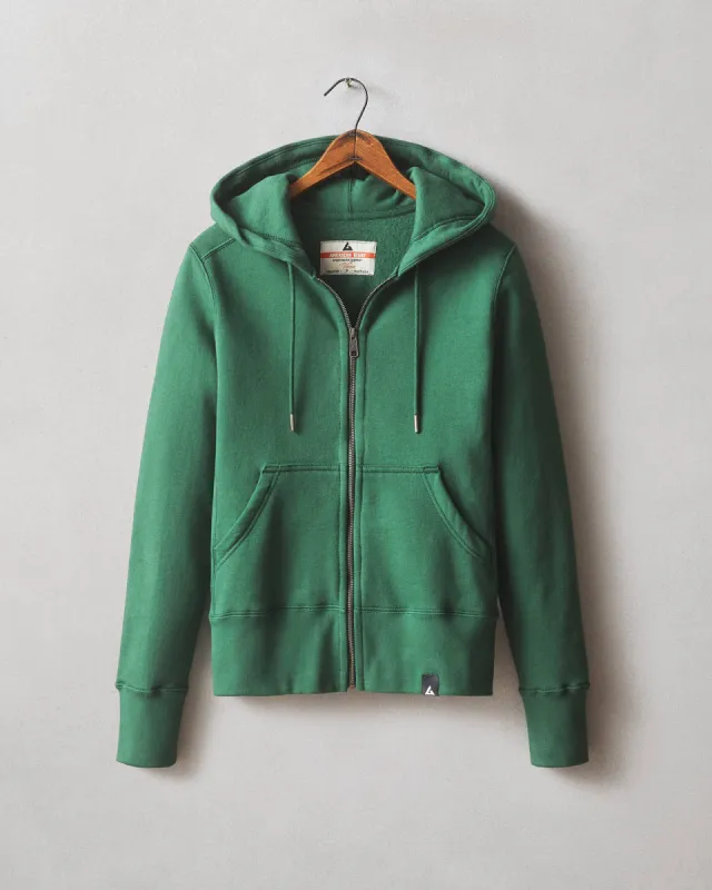 Women's Classic Full Zip - Eden made by American Giant