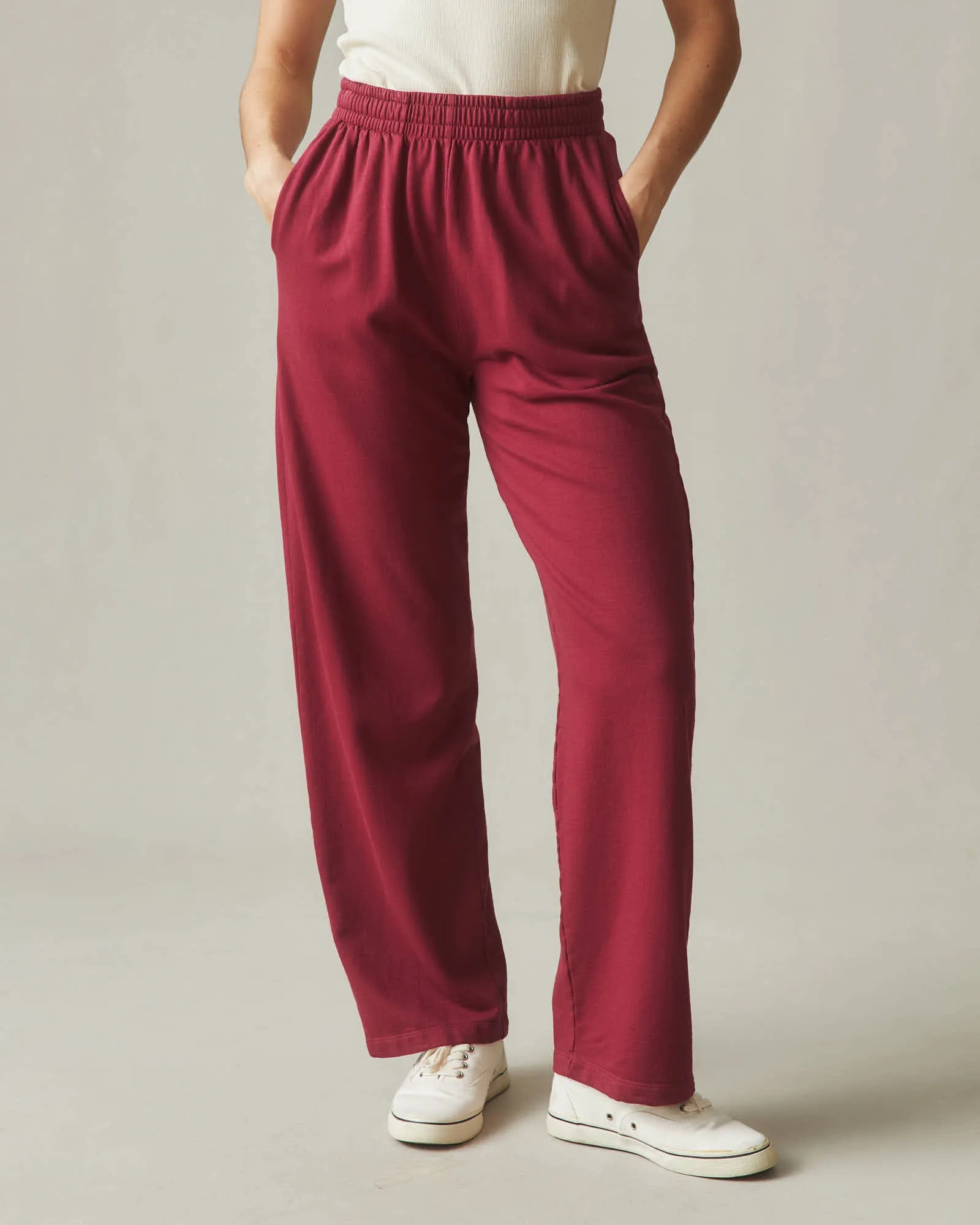 Women's Luxe Sweatpant - Tibetan Red sold by American Giant product image thumbnail 2