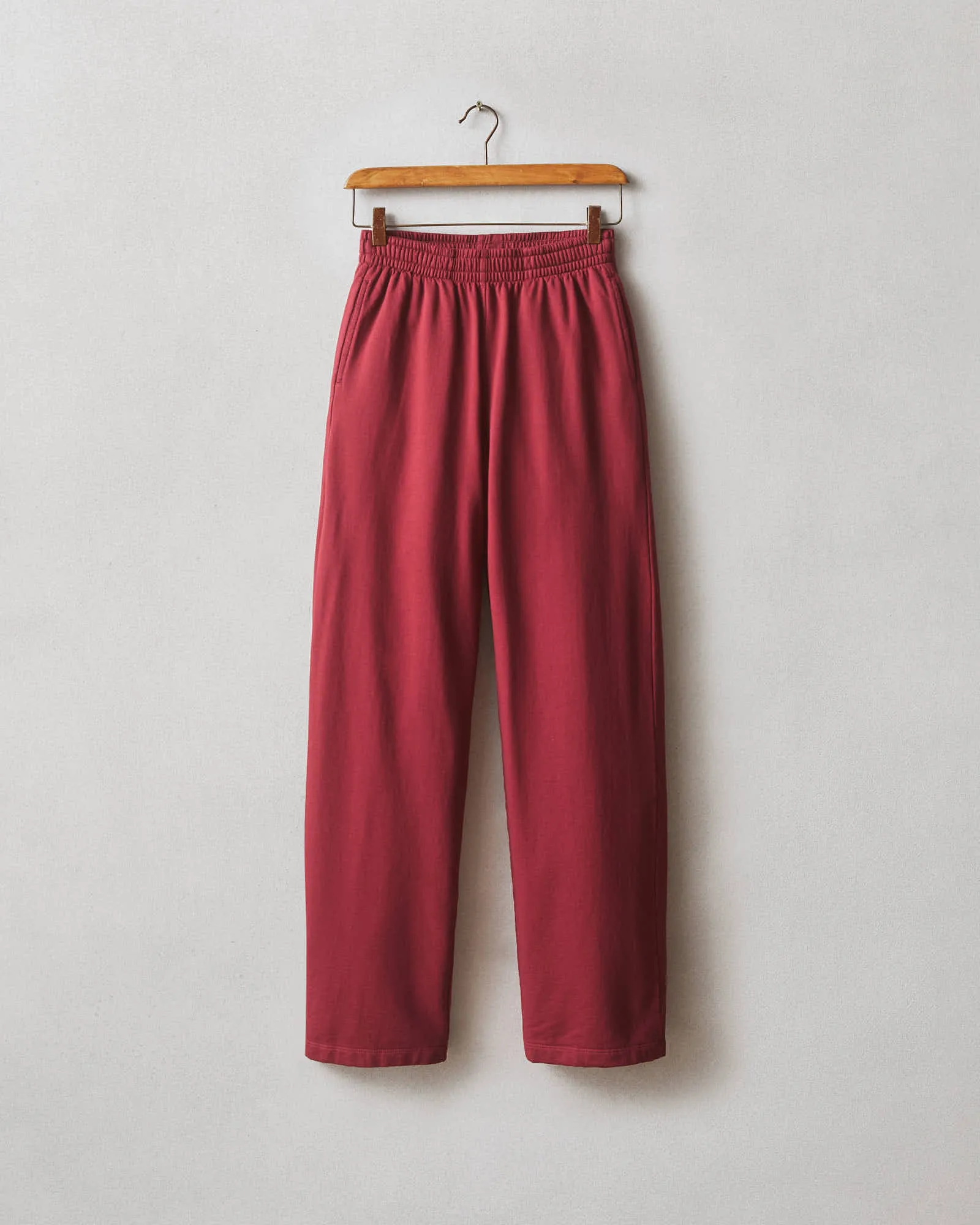 Women's Luxe Sweatpant - Tibetan Red sold by American Giant