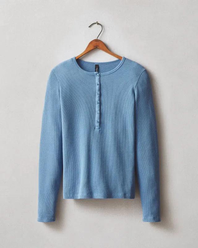 Thermal Henley - Riverside sold by American Giant