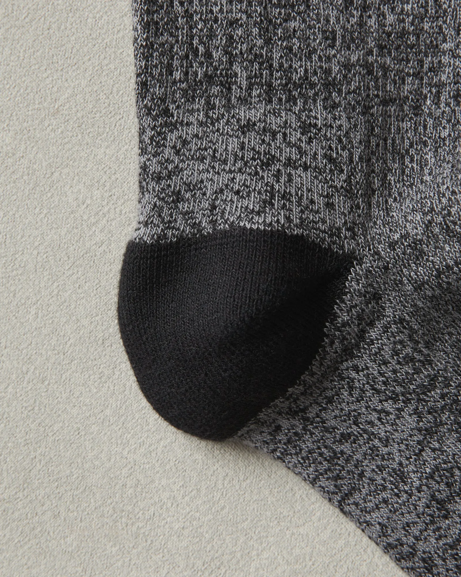 Crew Socks - Marl Charcoal sold by American Giant product image thumbnail 2