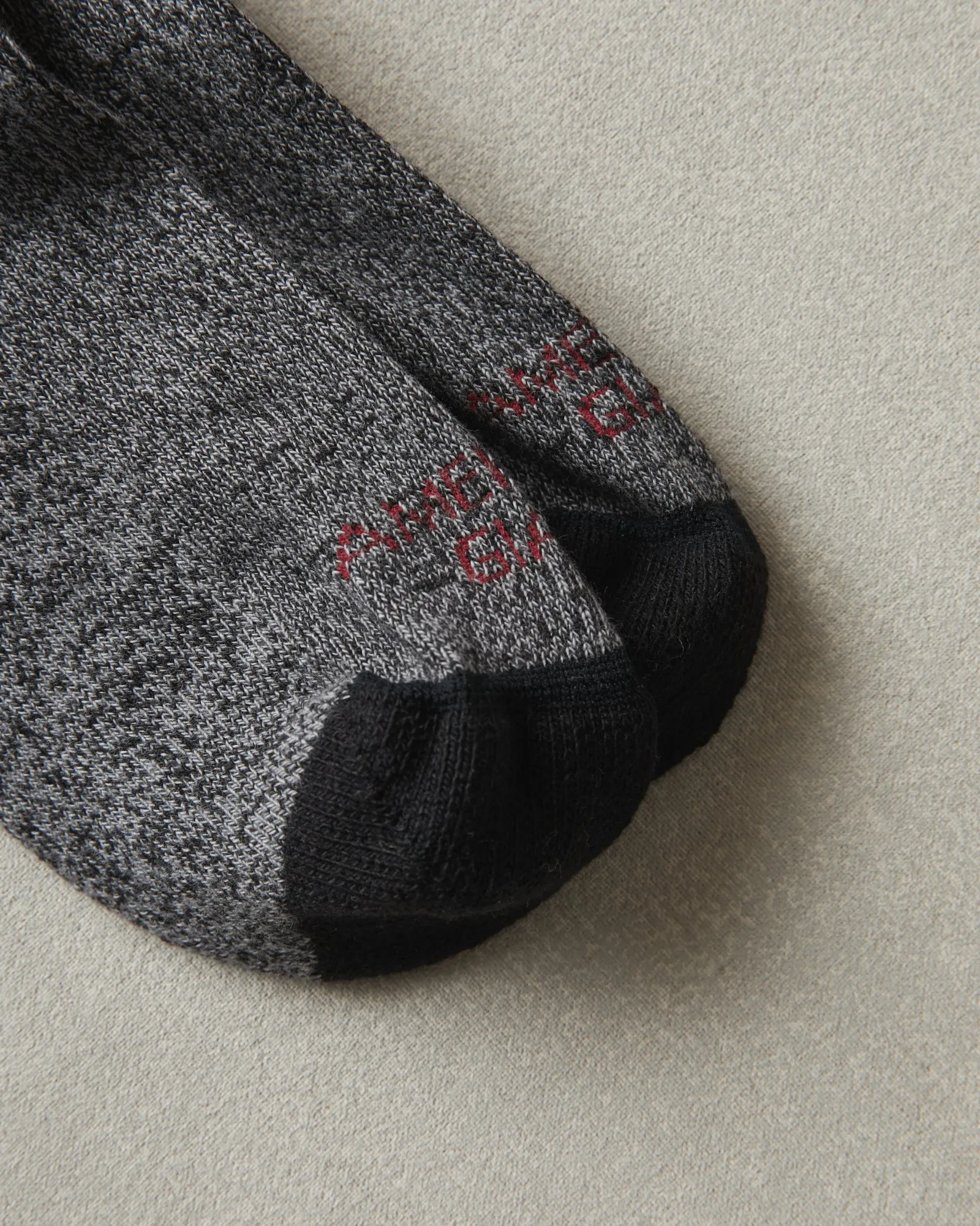 Crew Socks - Marl Charcoal sold by American Giant product image thumbnail 3