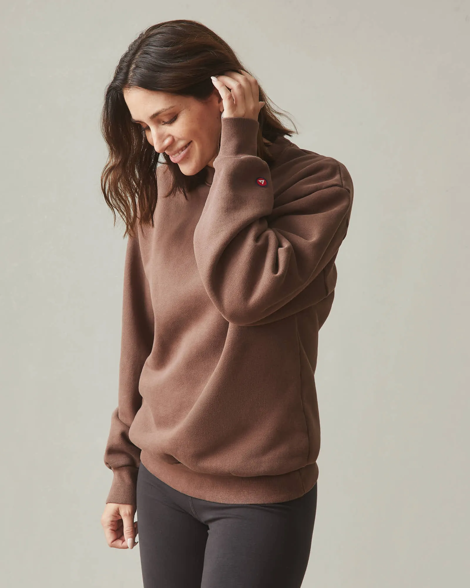 Unisex American Vintage Crew Sweatshirt - Chicory Coffee sold by American Giant product image thumbnail 4