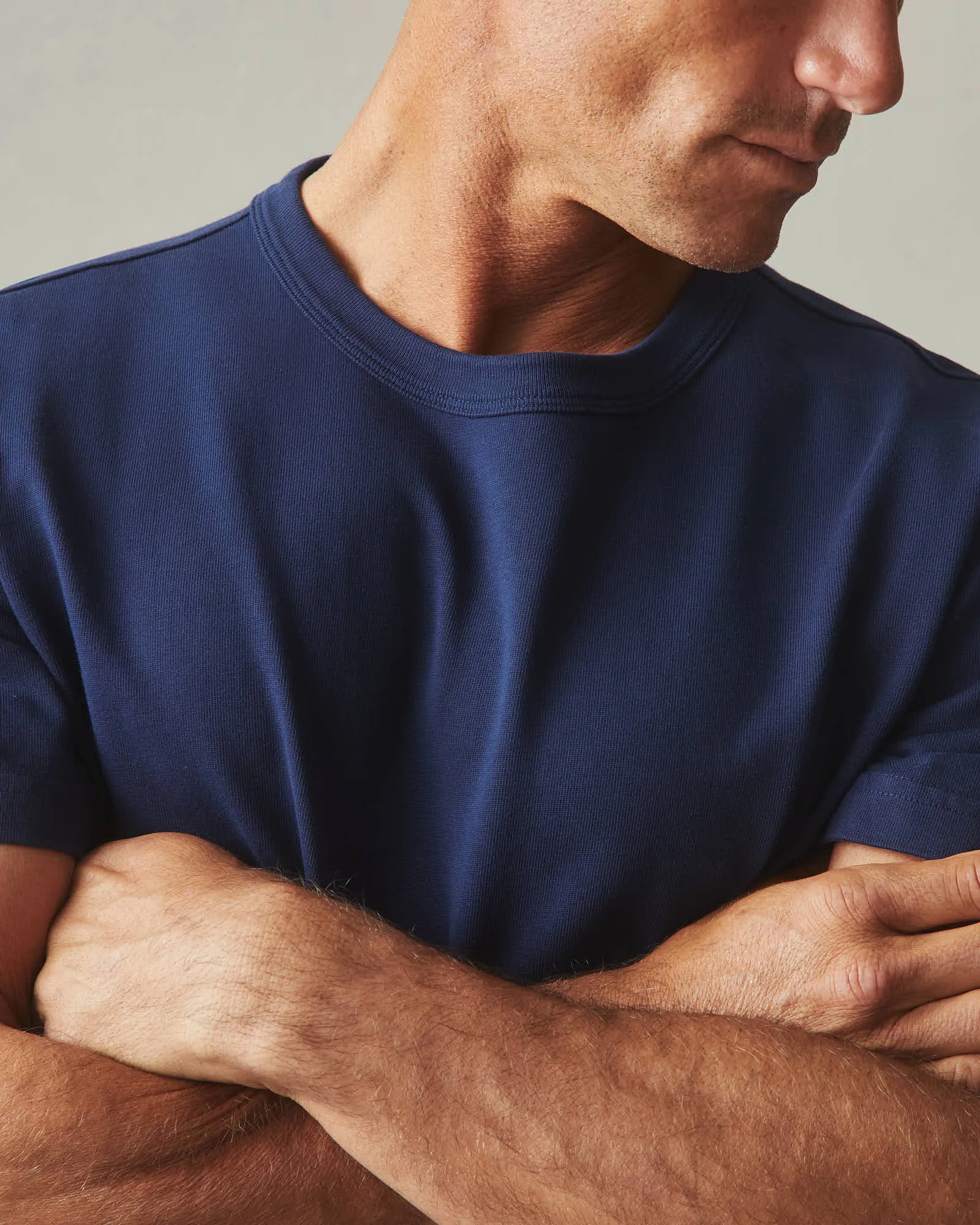 Men's Everest Tee - Pageant Blue sold by American Giant product image thumbnail 4