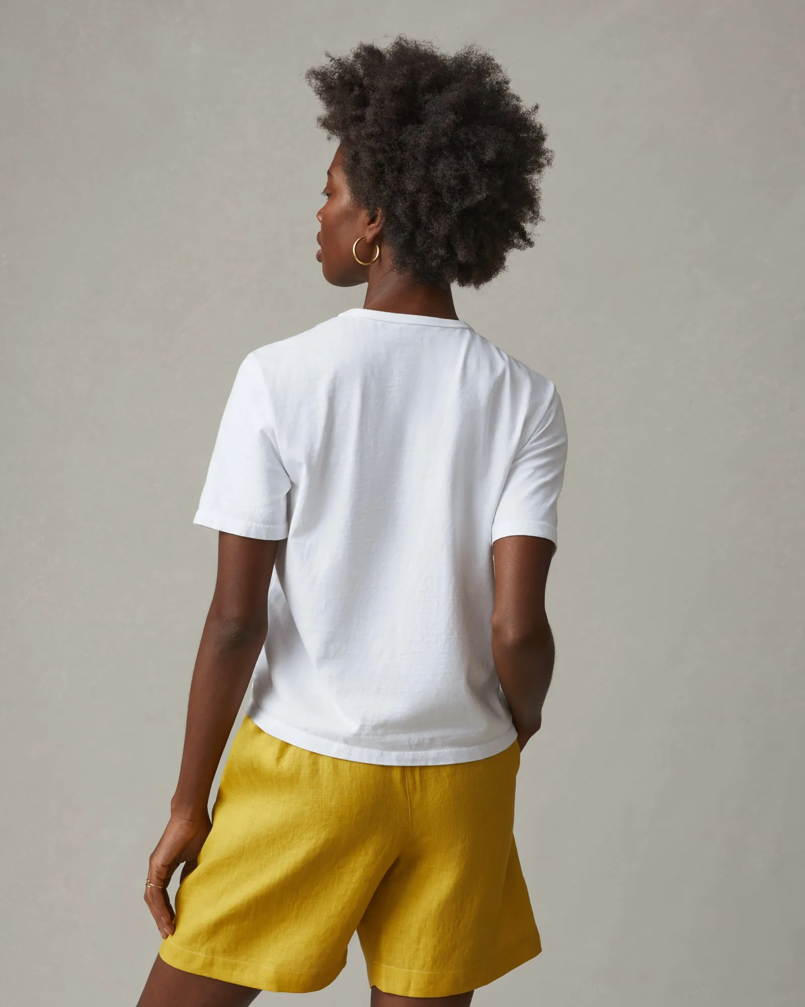 Heavyweight Boyfriend Tee - White sold by American Giant product image thumbnail 3