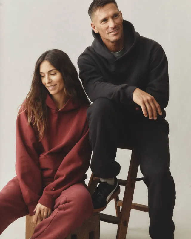 Unisex American Vintage Pullover - Tibetan Red sold by American Giant