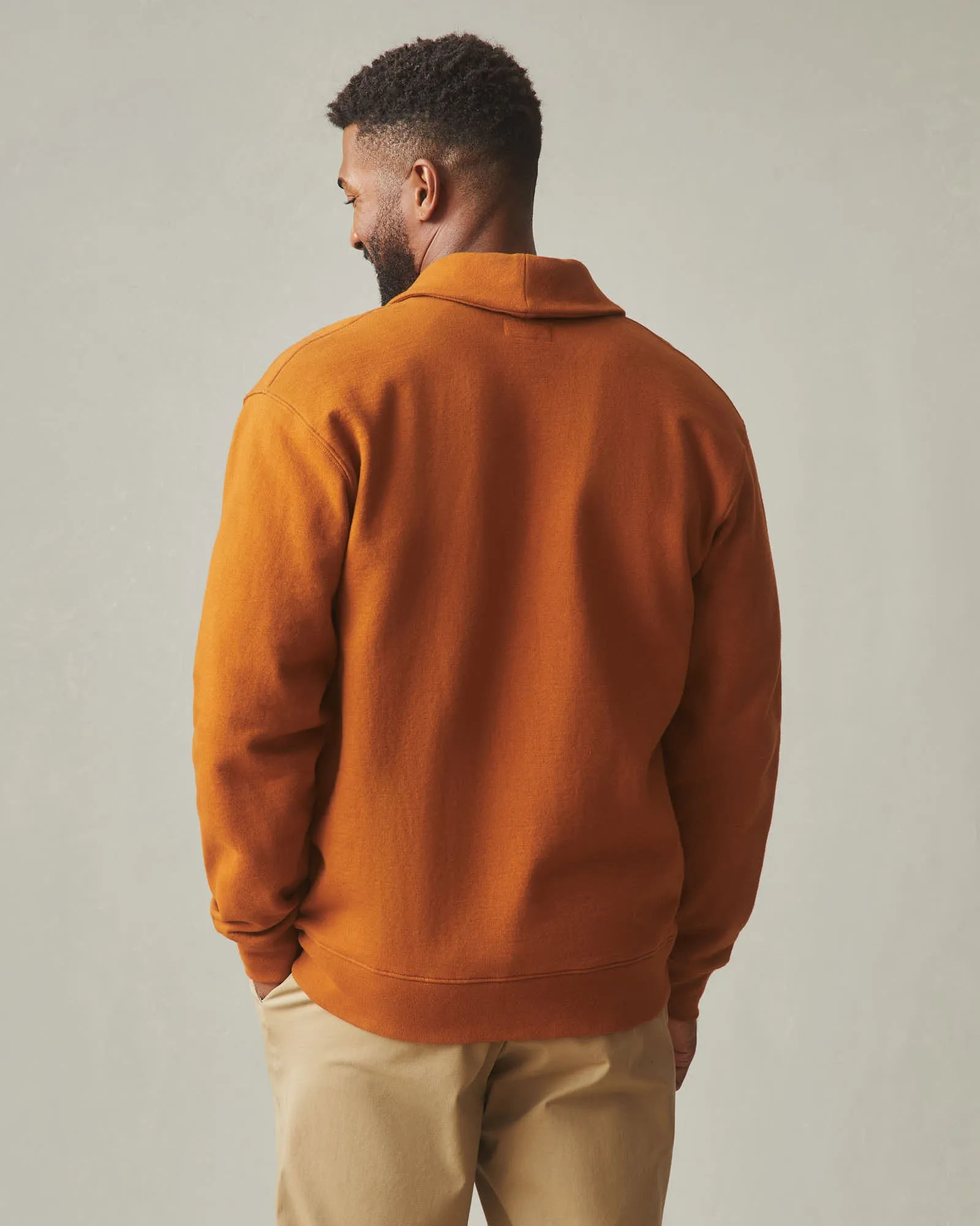 Shawl Collar Cardigan - Caramel Cafe sold by American Giant product image thumbnail 3