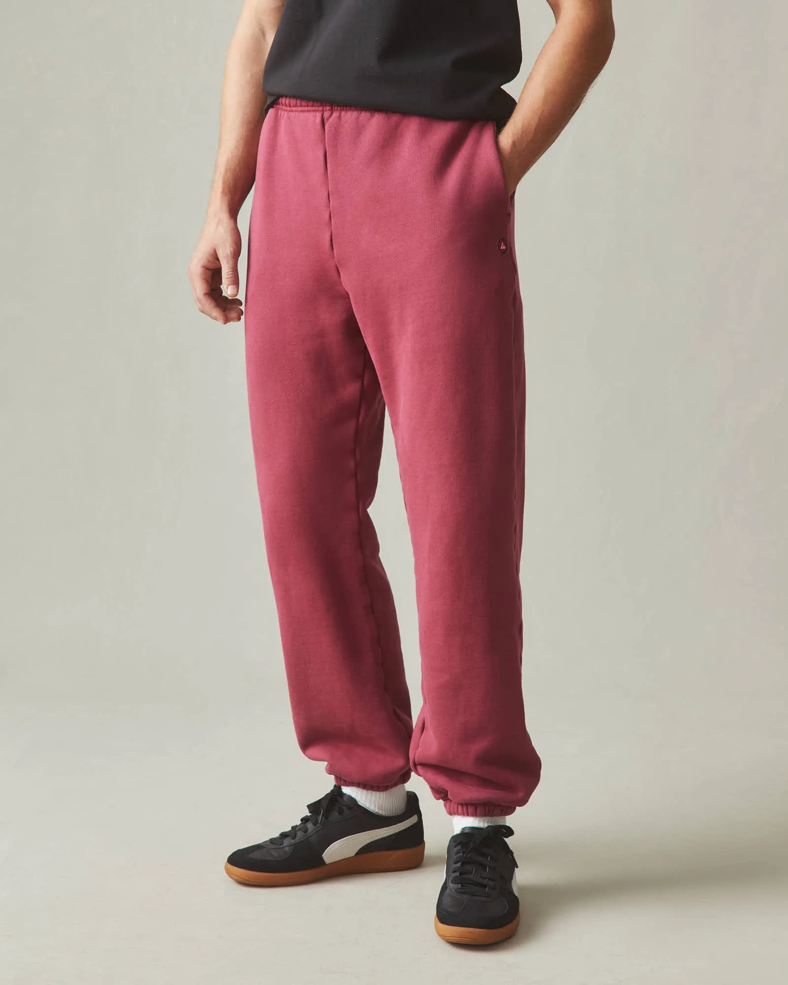 Unisex American Vintage Sweatpant - Tibetan Red sold by American Giant product image thumbnail 2