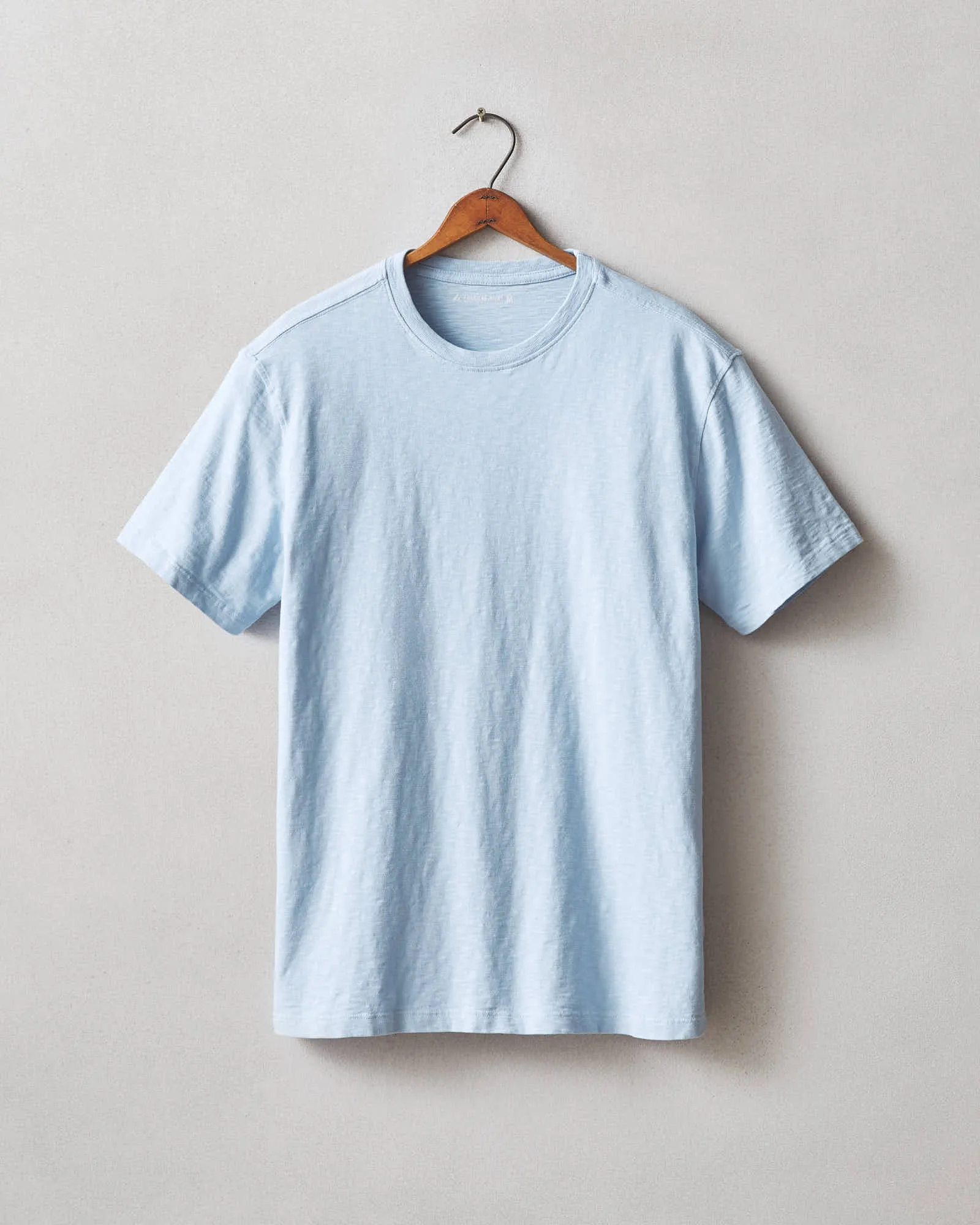Men's Premium Slub Crew Tee - Powder Blue sold by American Giant product image thumbnail 4