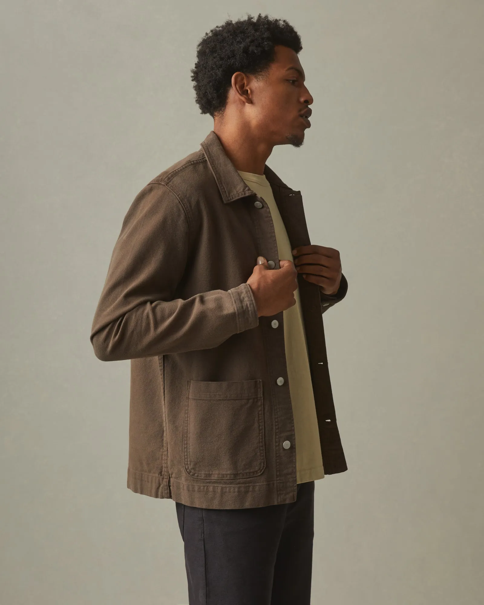 Roughneck Chore Jacket - Oak sold by American Giant product image thumbnail 2