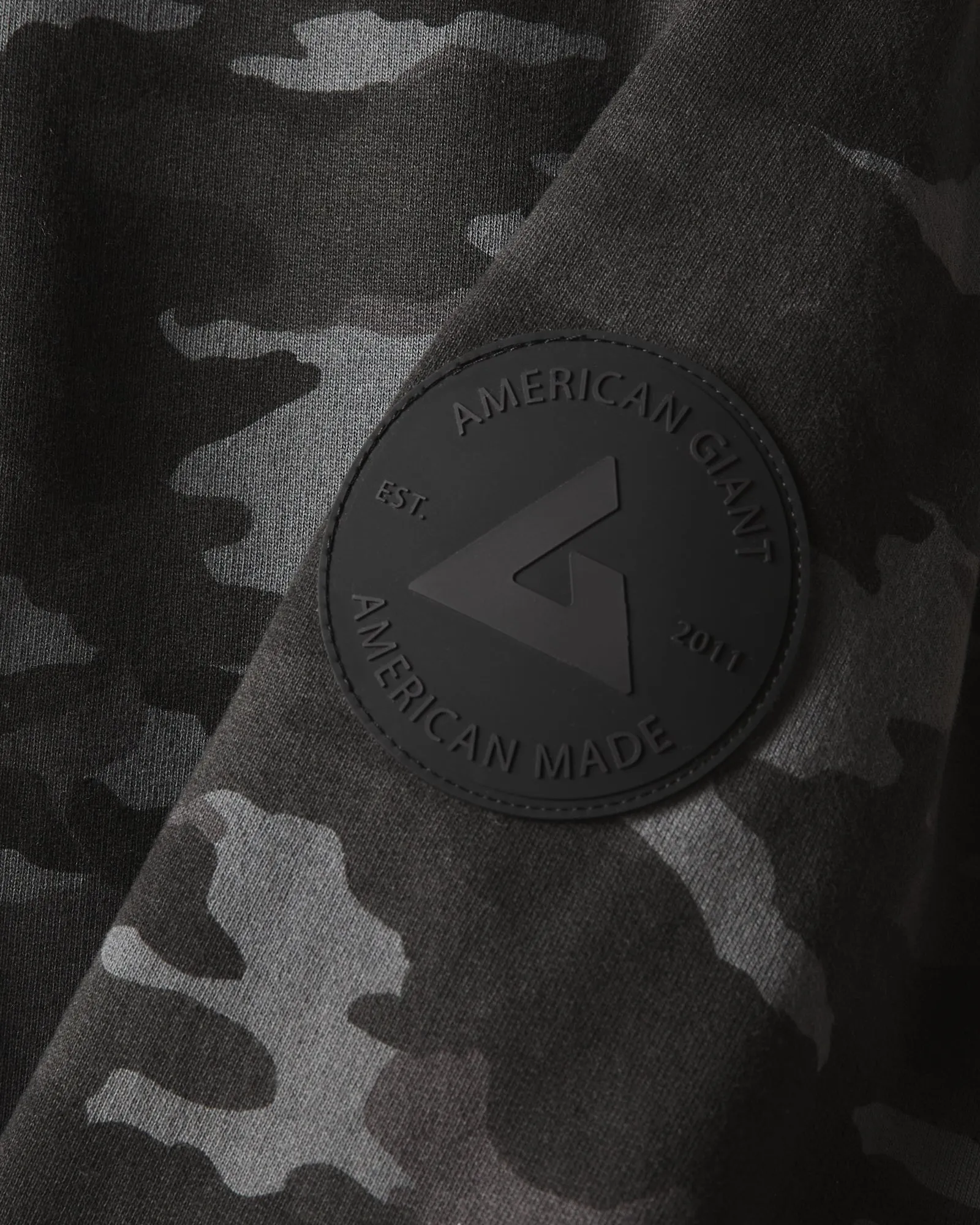 Men's Classic Full Zip - Black Camo sold by American Giant product image thumbnail 3