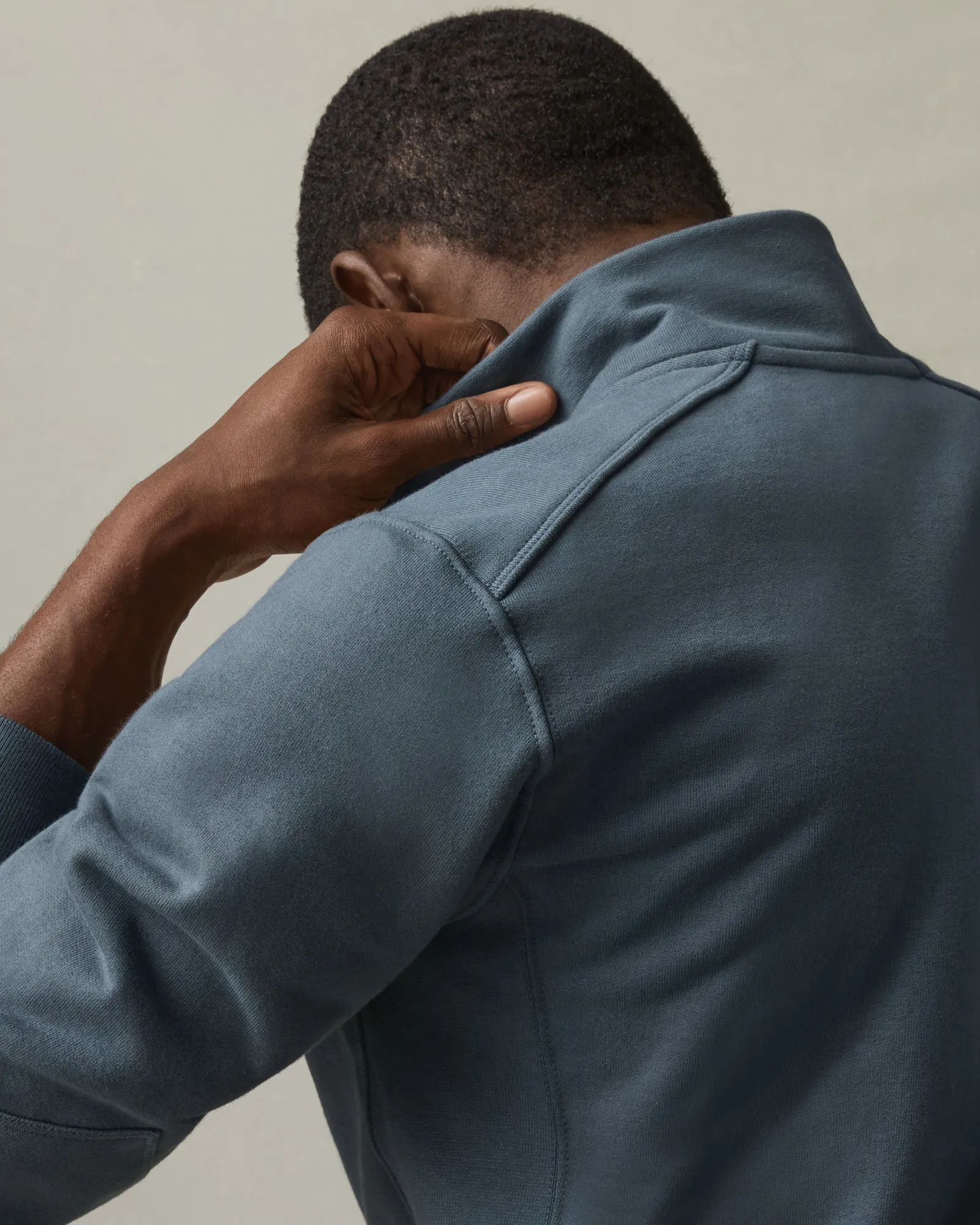 Moto Full Zip - Vintage Indigo sold by American Giant product image thumbnail 5