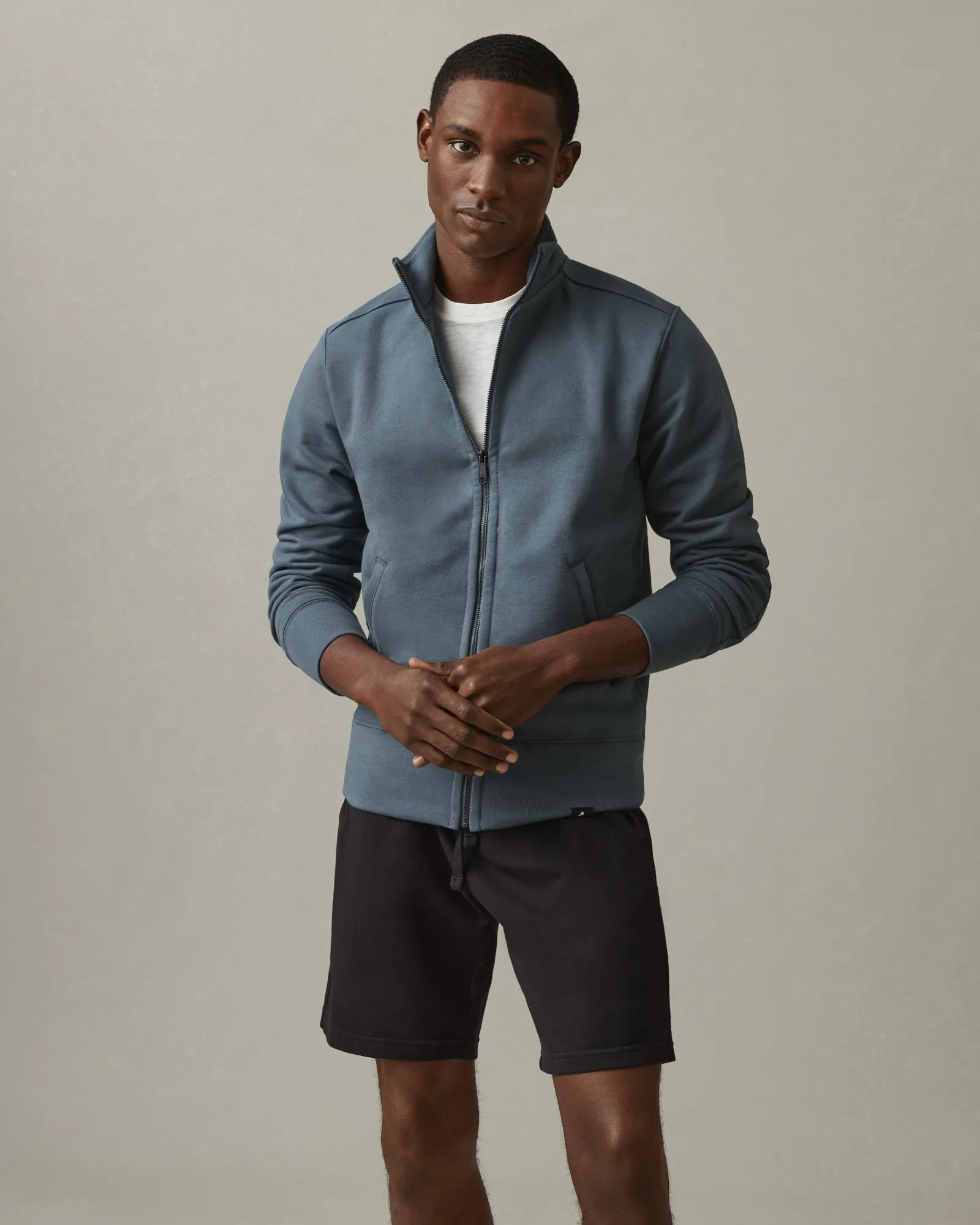 Moto Full Zip - Vintage Indigo sold by American Giant product image thumbnail 4