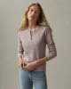 Waffle Henley - Sunset sold by American Giant