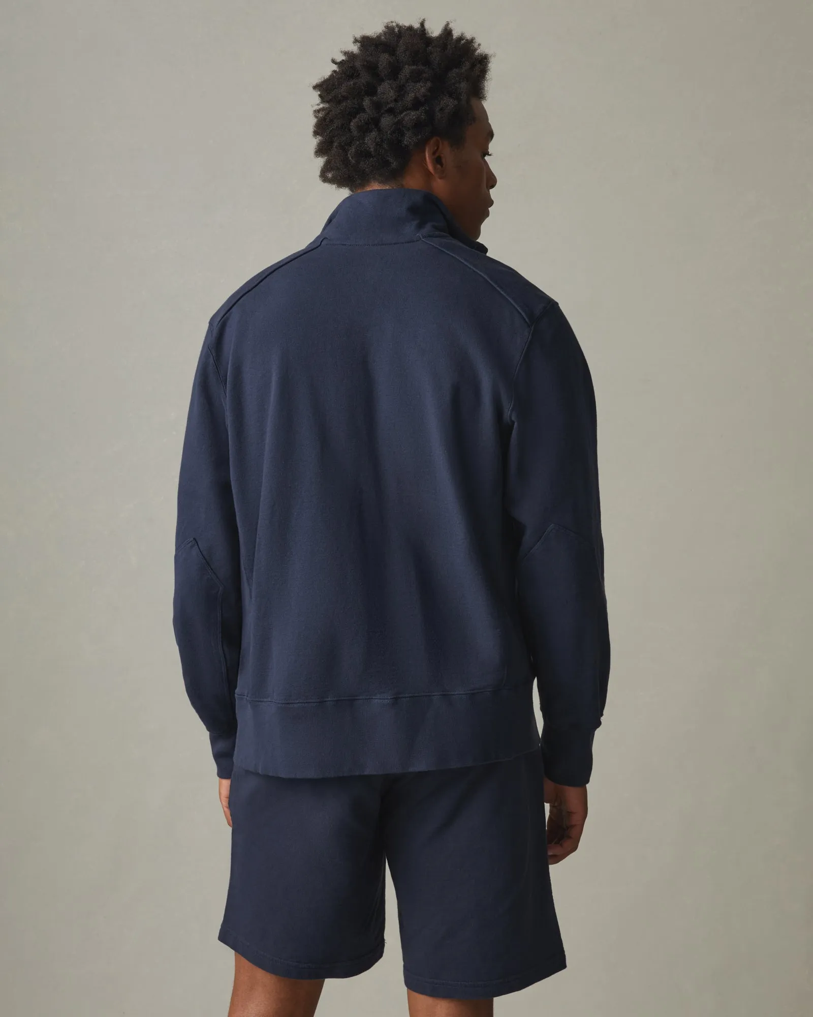 Men's Moto Full Zip Original - Oxford Blue sold by American Giant product image thumbnail 4