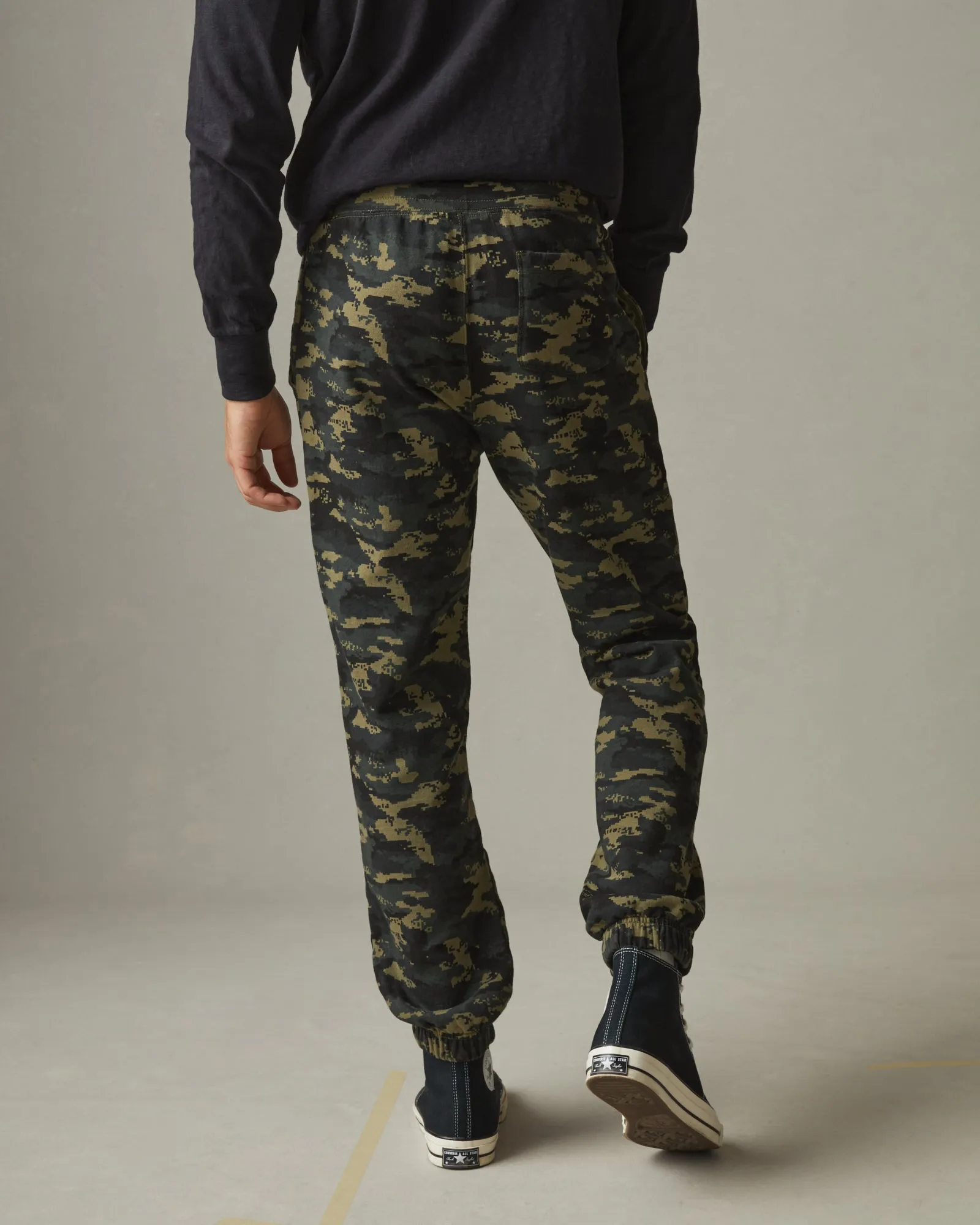 Men's Classic Sweatpant Original - Drab Olive Digital Camo sold by American Giant product image thumbnail 3