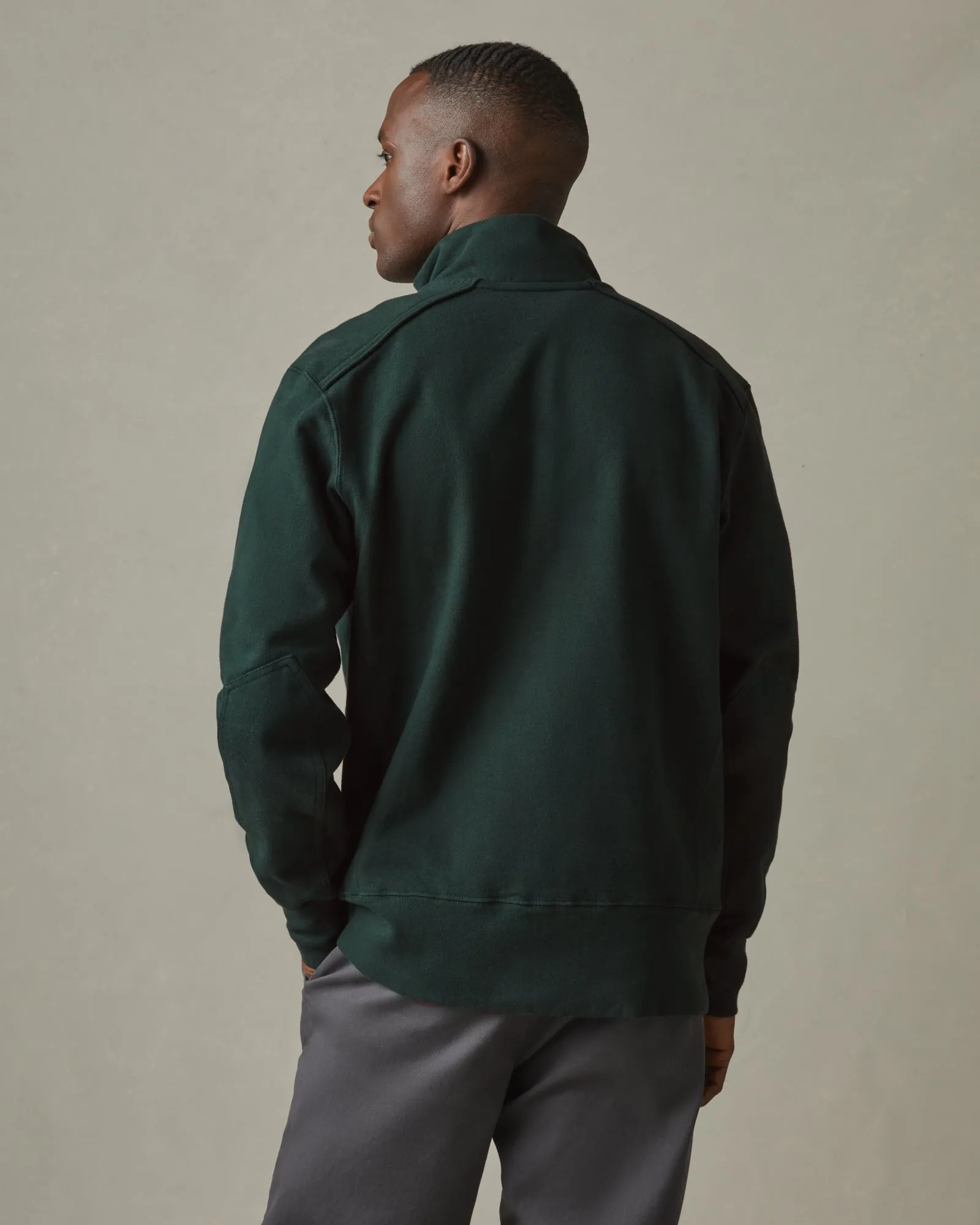 Men's Moto Full Zip Original - Dark Forest sold by American Giant product image thumbnail 3