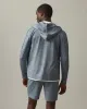 Men's Lightweight Full Zip - Bluefin Heather sold by American Giant