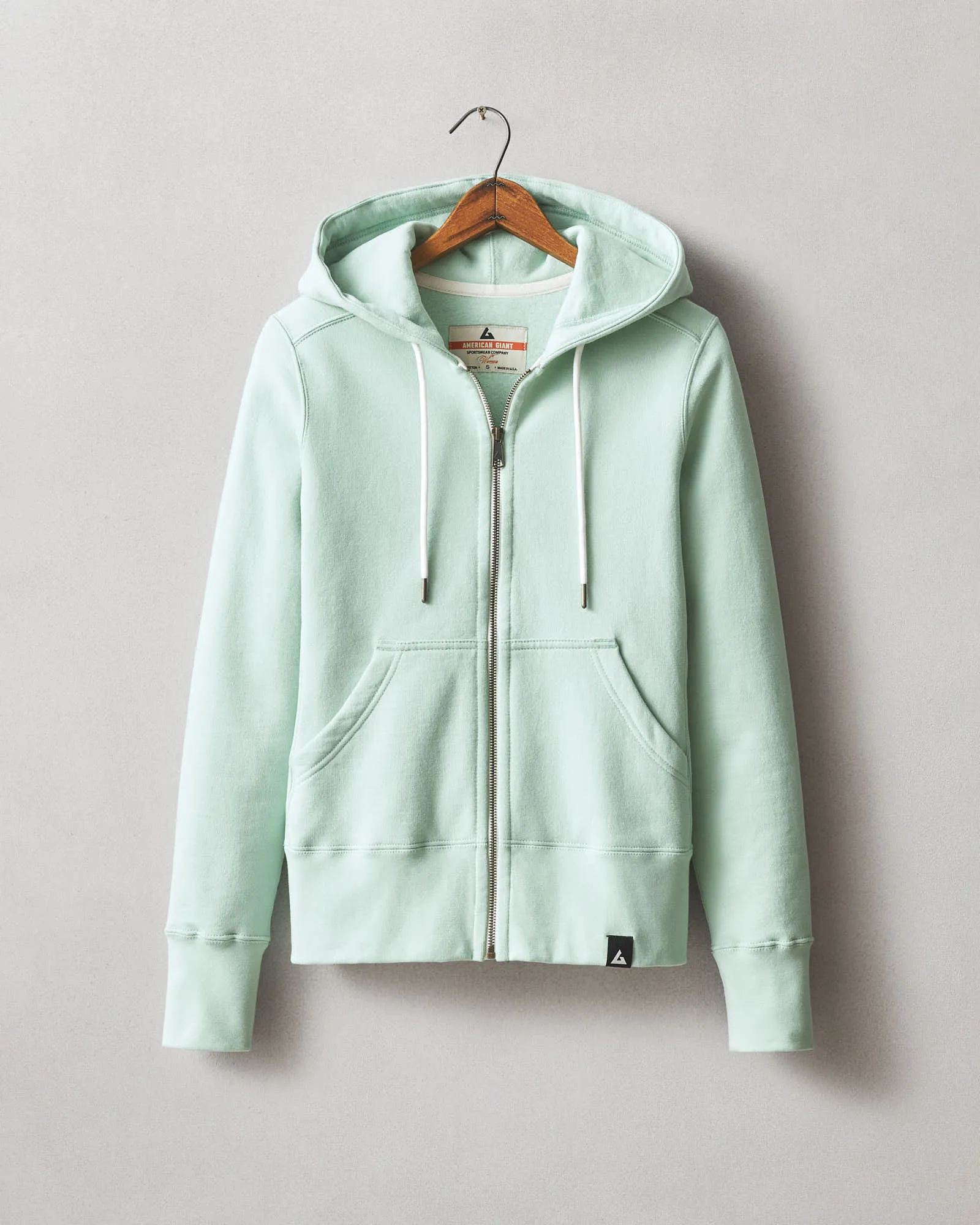 Classic Full Zip - Grayed Jade sold by American Giant product image thumbnail 5