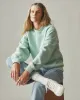 Unisex American Vintage Crew - Grayed Jade sold by American Giant
