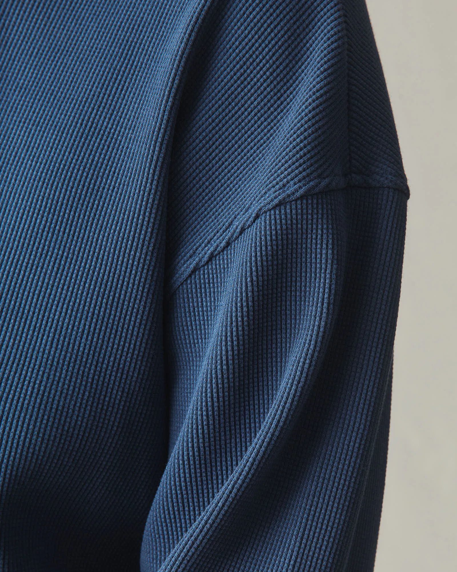 Women's Thermal Crew - Marine Navy sold by American Giant product image thumbnail 4