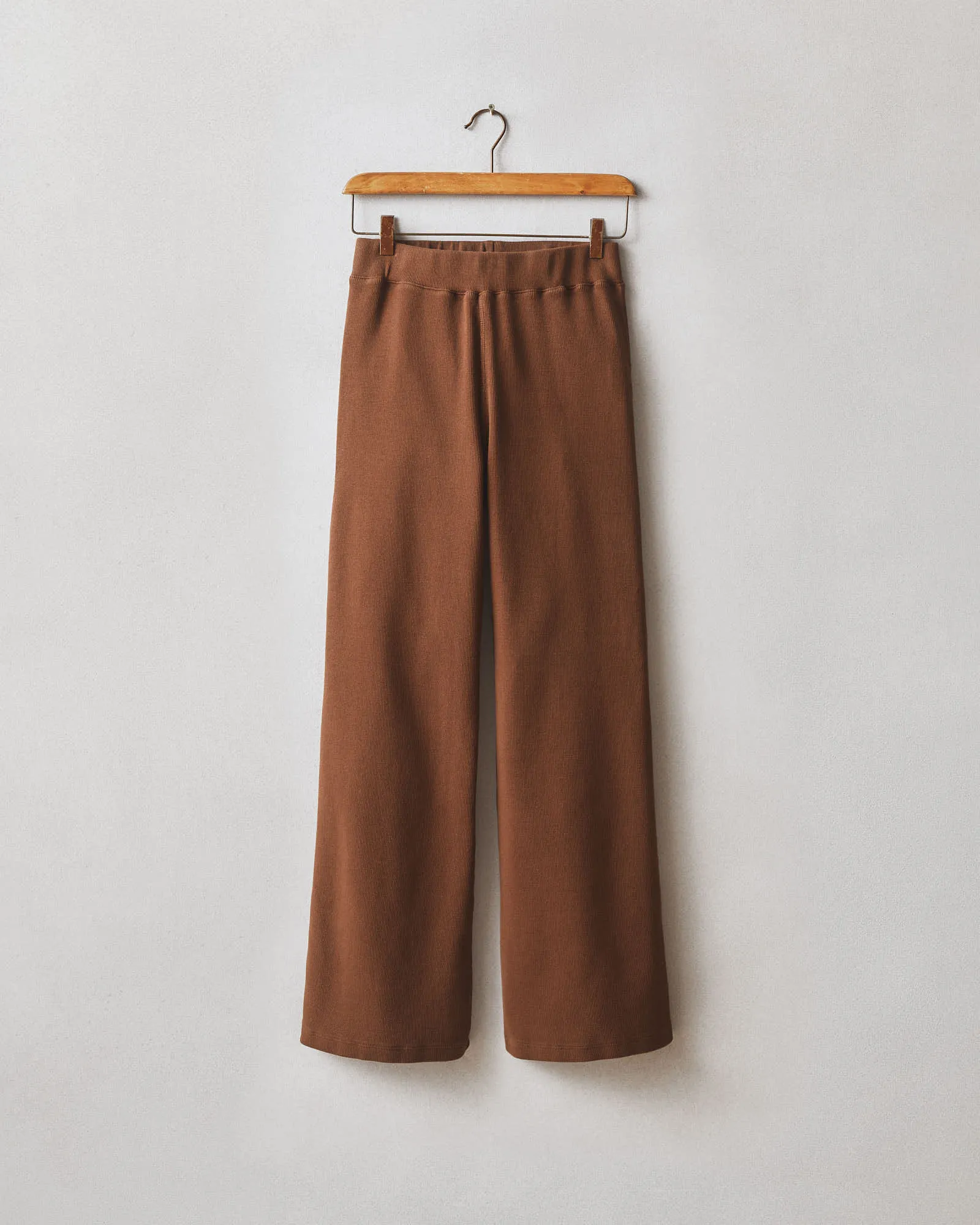 Women's Rib Pant - Potting Soil sold by American Giant