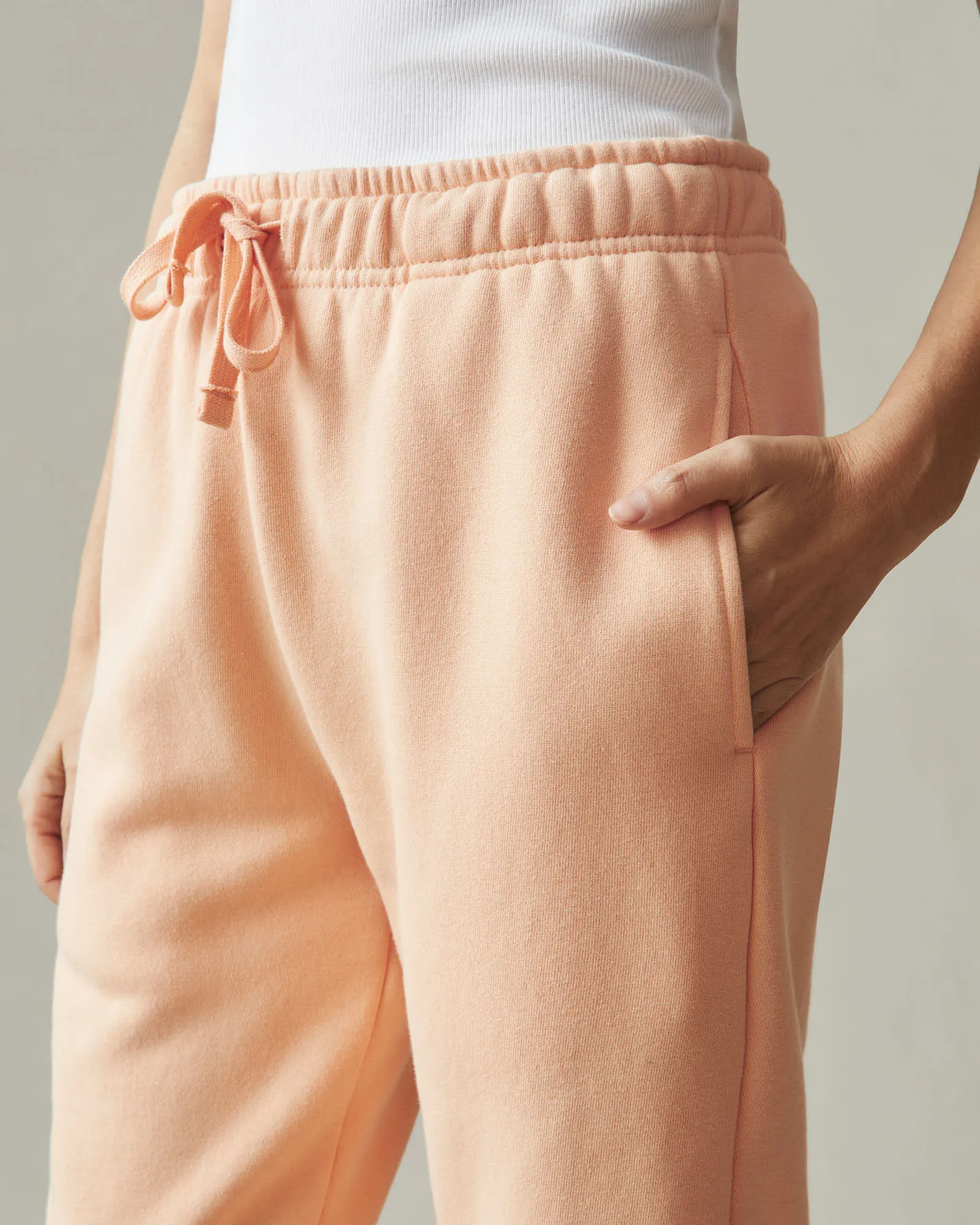 Women's Classic Sweatpant - Peach Fuzz sold by American Giant product image thumbnail 3