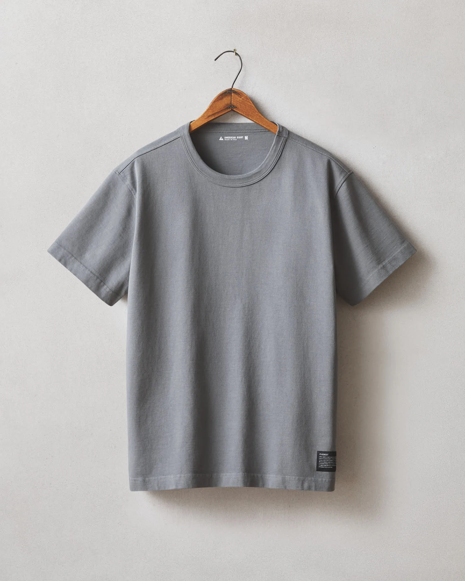 Men's Everest Tee - Lava Smoke sold by American Giant