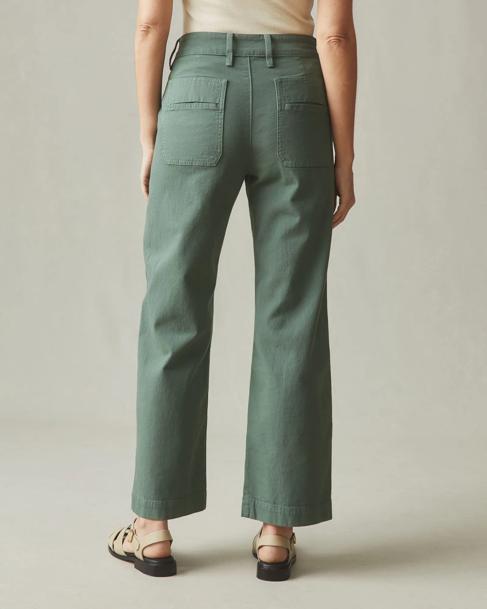 Women's Wide Leg Pant - Fern sold by American Giant product image thumbnail 4