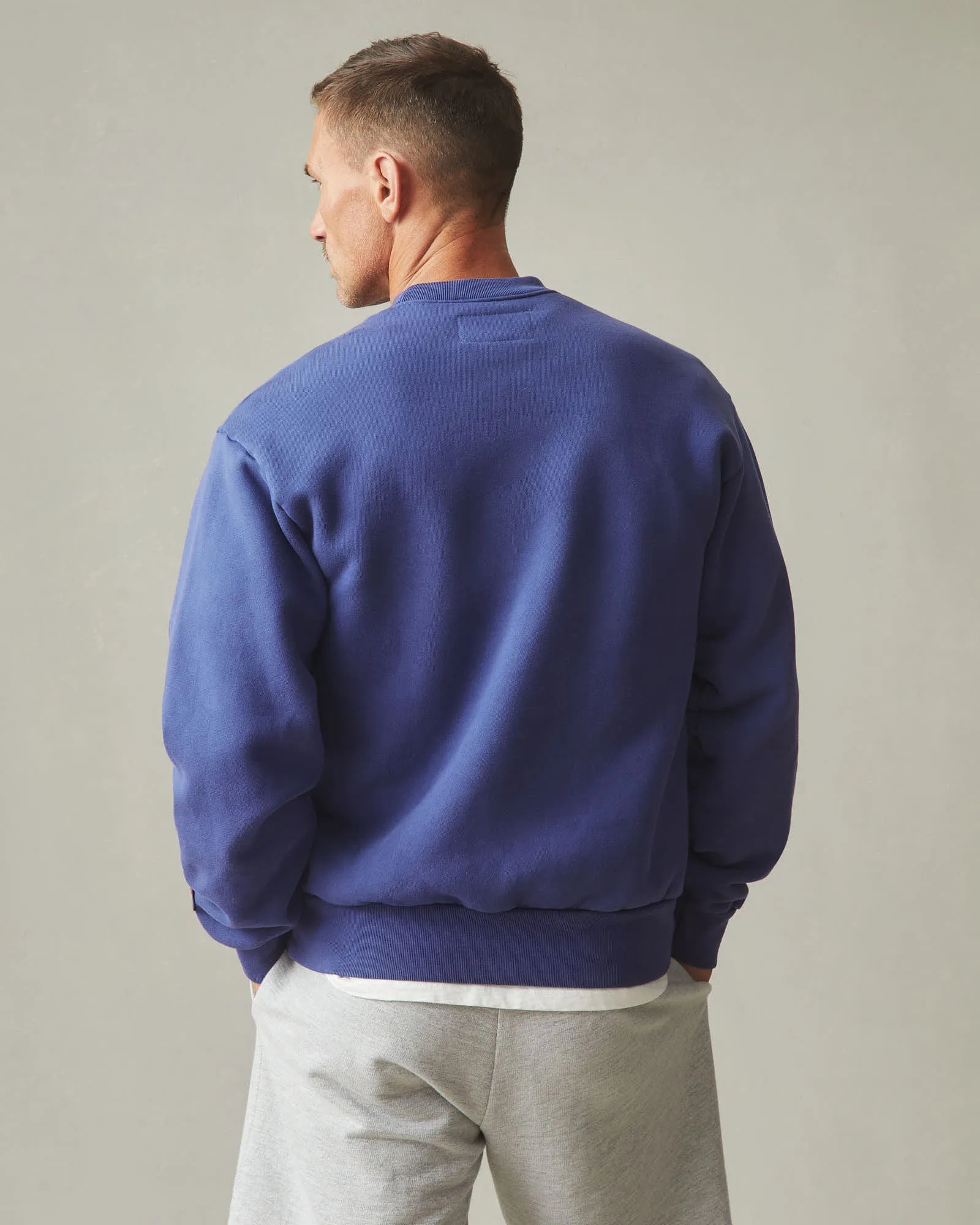 Unisex American Vintage Crew - Blue Ribbon sold by American Giant product image thumbnail 5