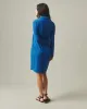 Women's Popover Dress - Classic Blue sold by American Giant
