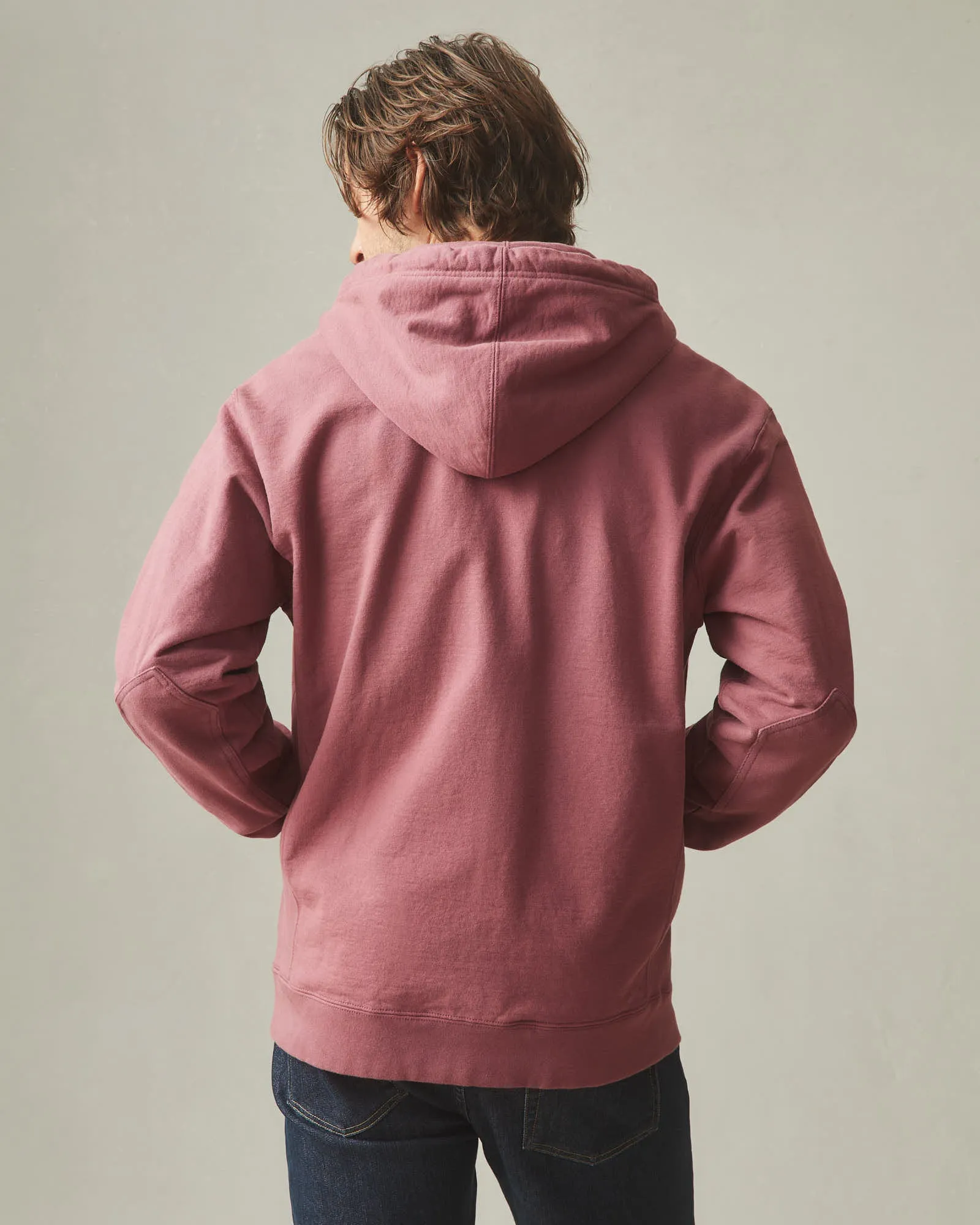 Men's Relaxed Classic Full Zip - Wild Ginger sold by American Giant product image thumbnail 3