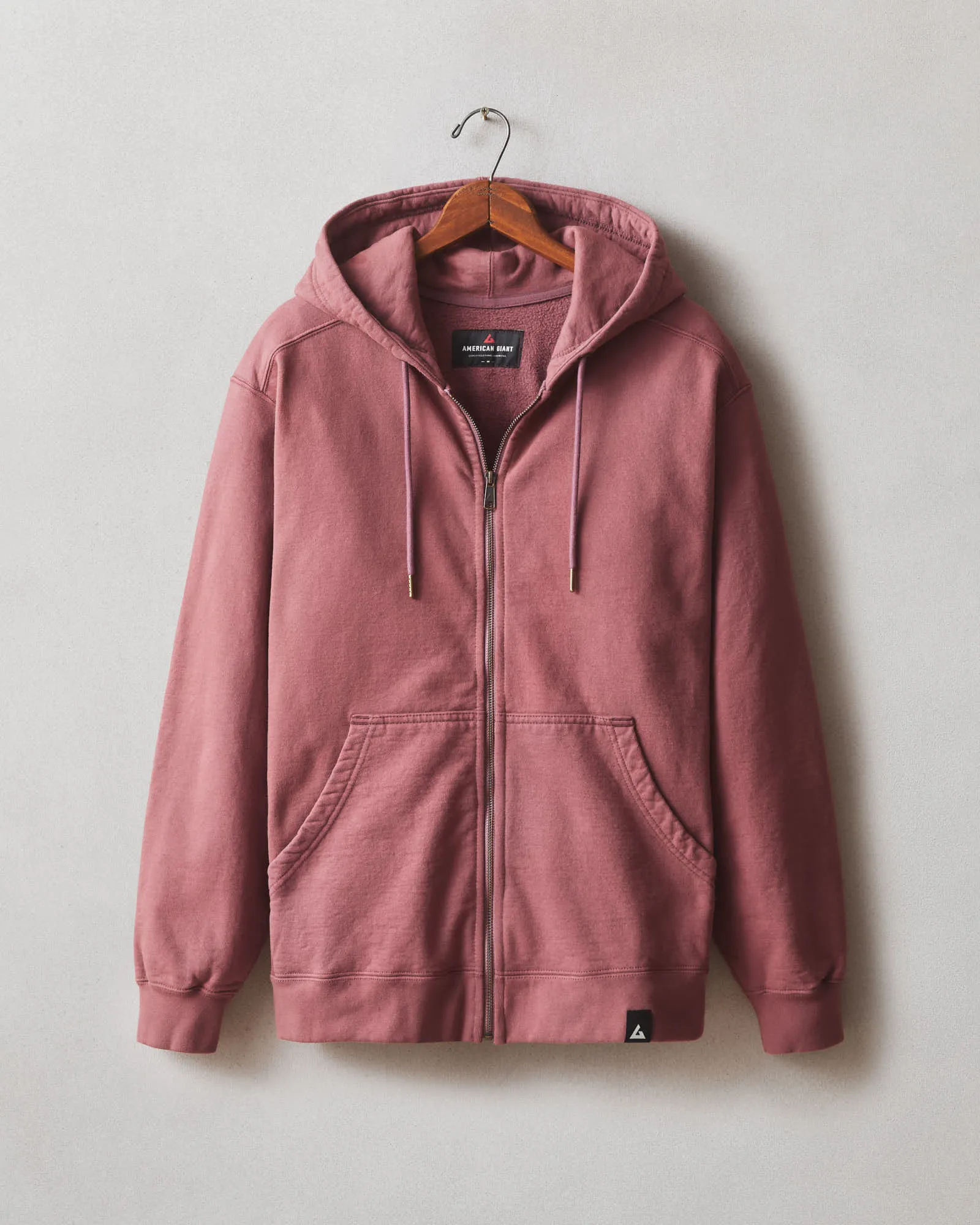 Men's Relaxed Classic Full Zip - Wild Ginger sold by American Giant product image thumbnail 5