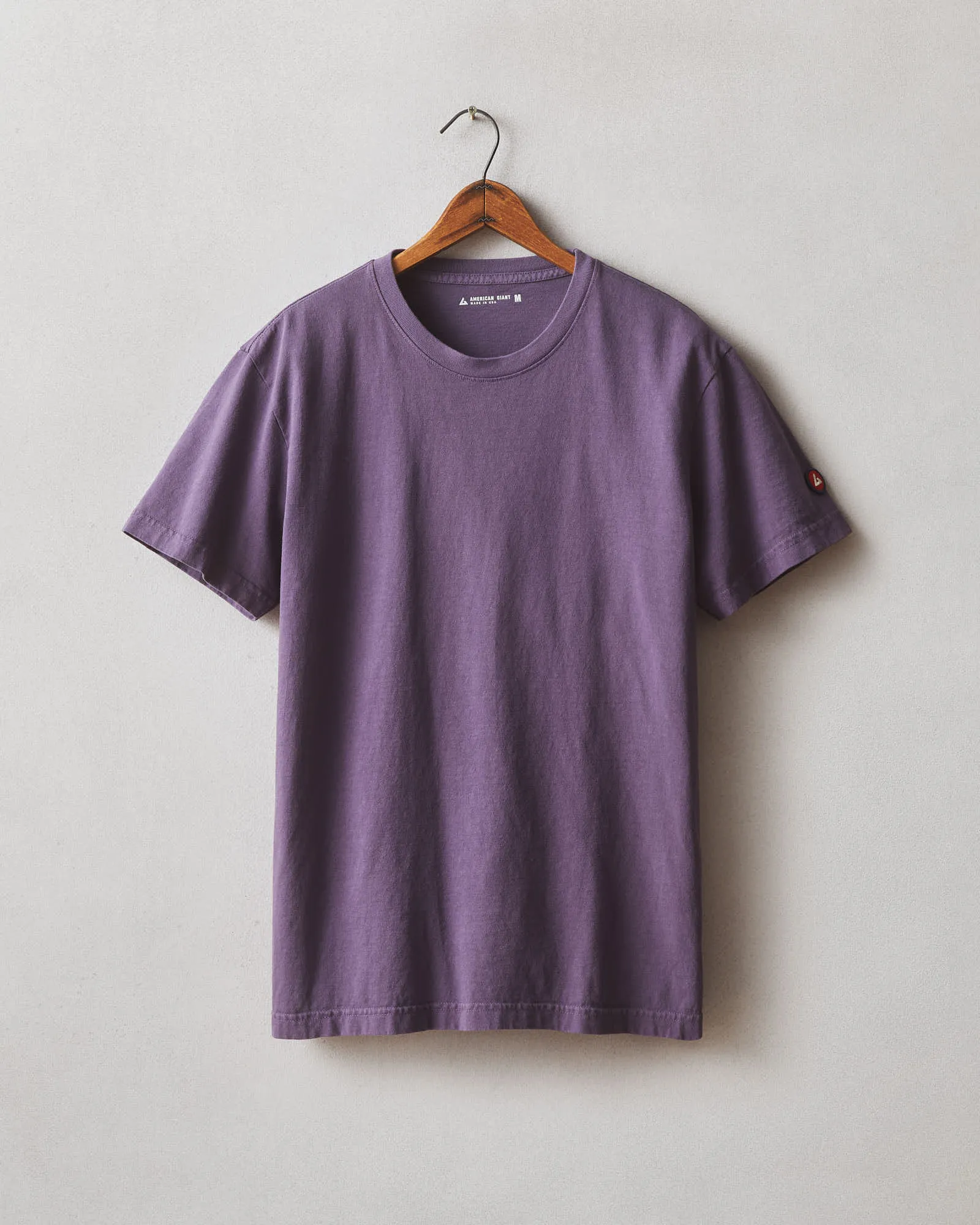 Men's Vintage Crew Tee - Washed Navy Cosmos sold by American Giant product image thumbnail 5